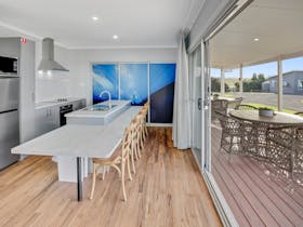 Spacious living and outdoor area