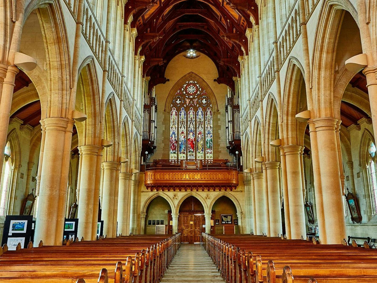 The Bendigo Sacred Heart Cathedral was built on the back of the gold rush.