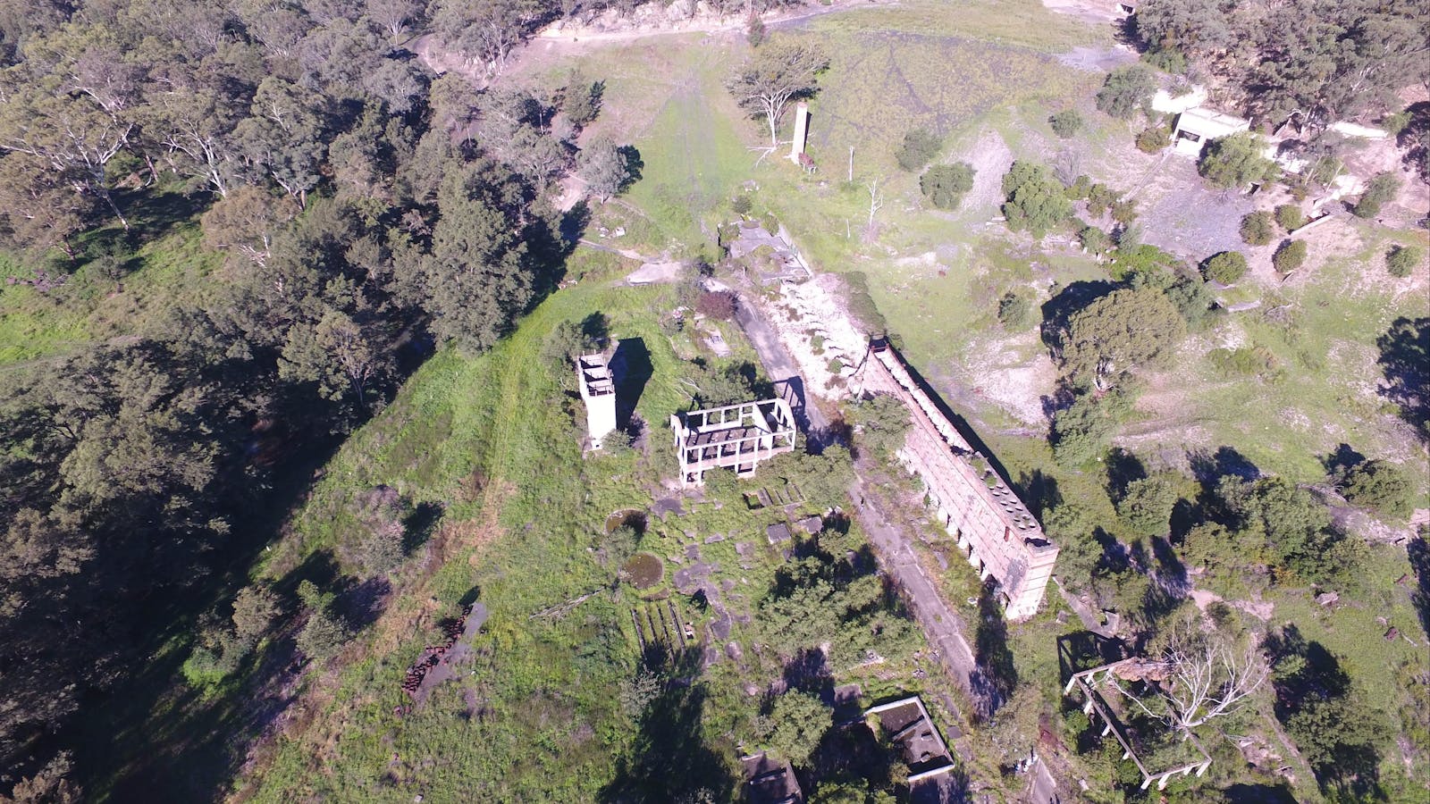 Glen Davis Ruins