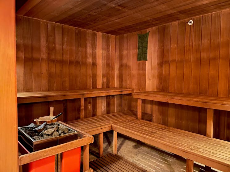 Boonoona Ski Lodge sauna