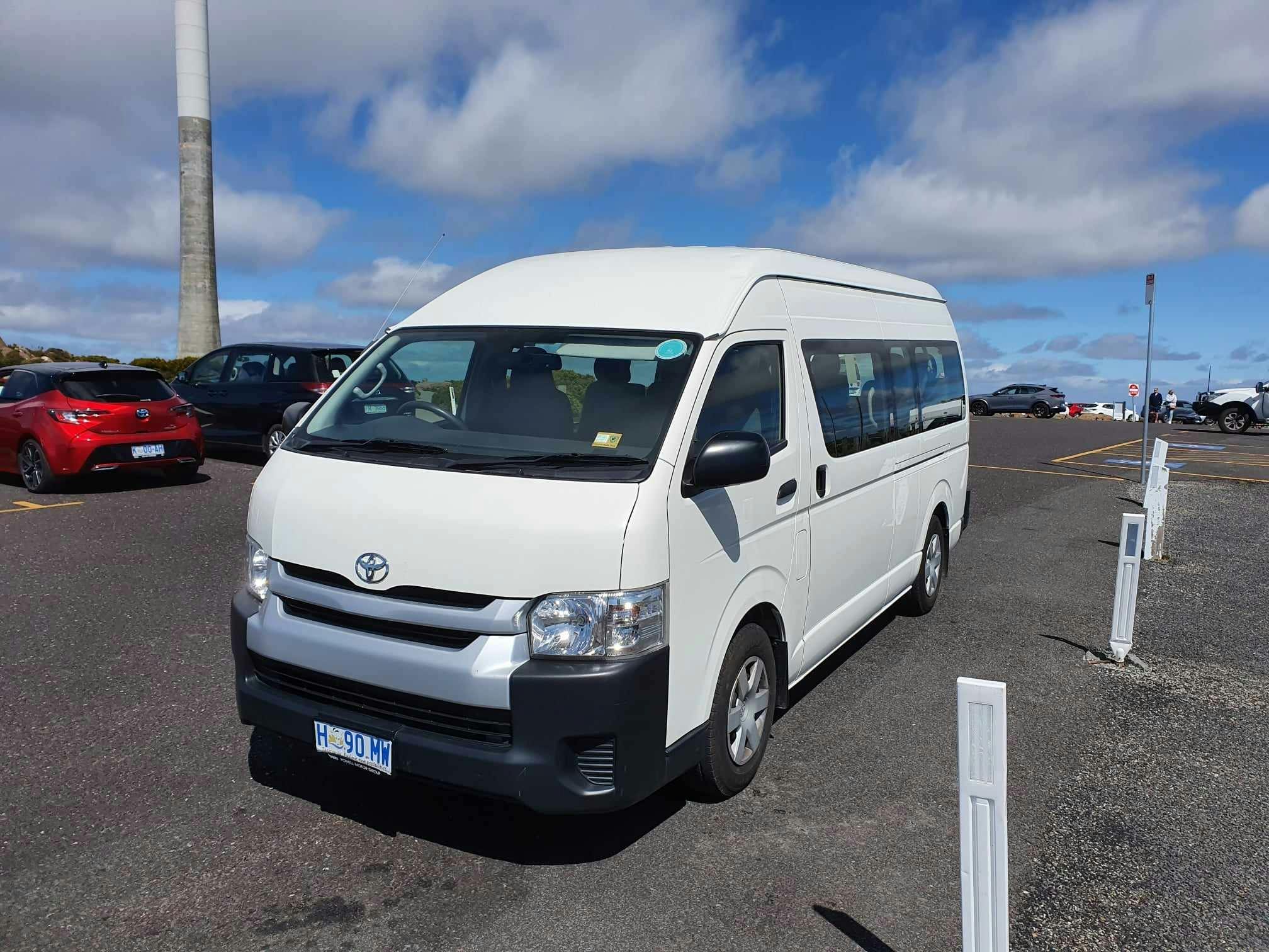 Modern Toyota Minibus