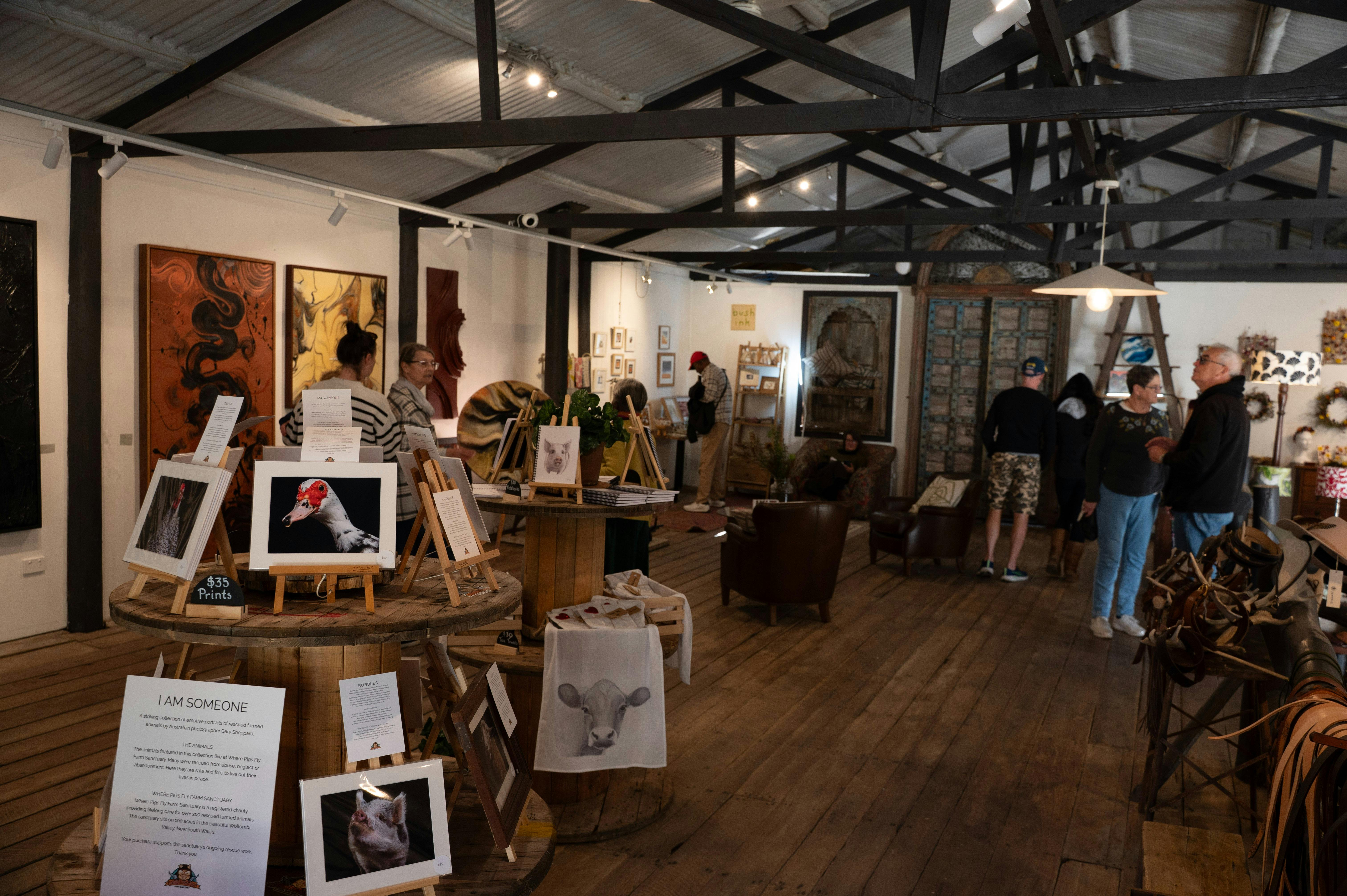 Inside the Barn