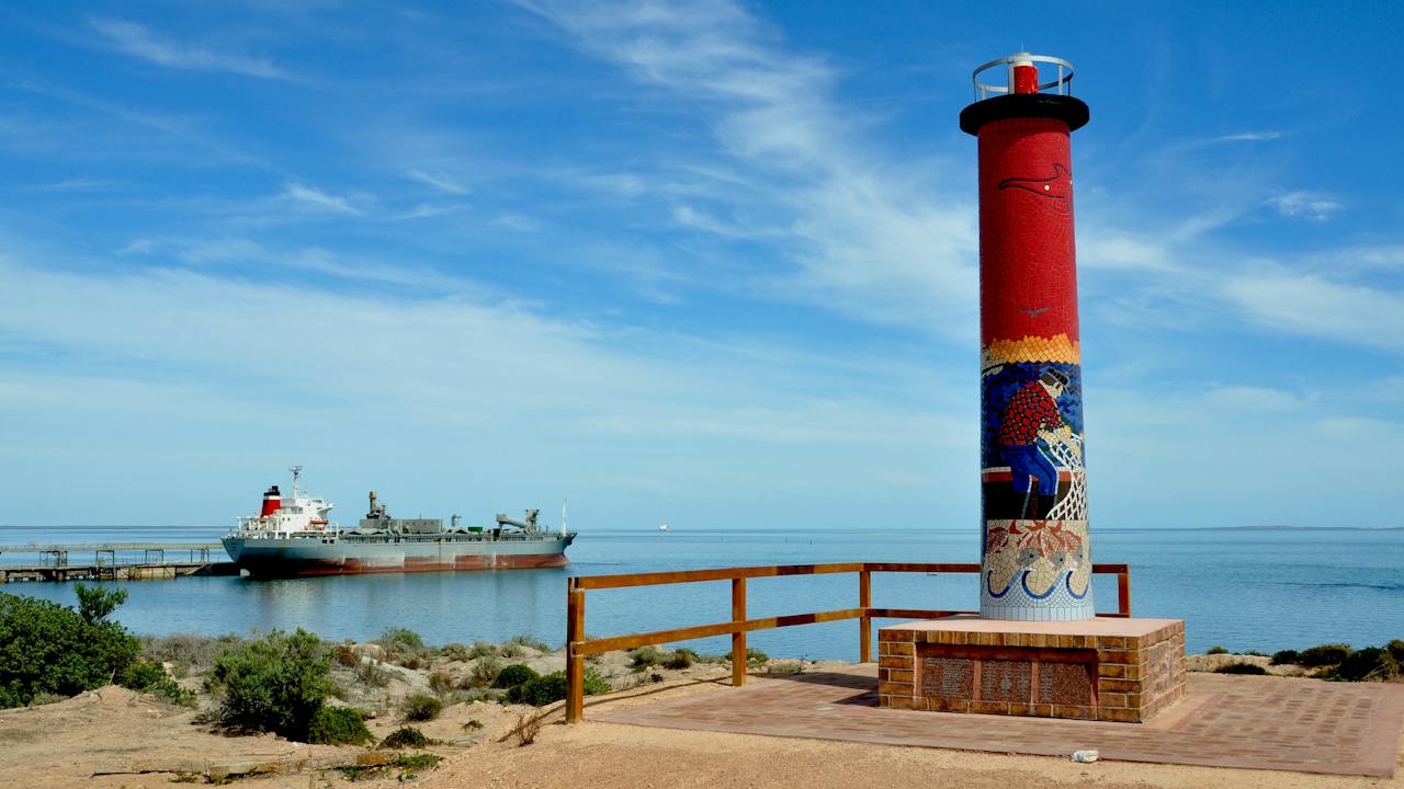 Thevenard Wharf and Lighthouse Monument