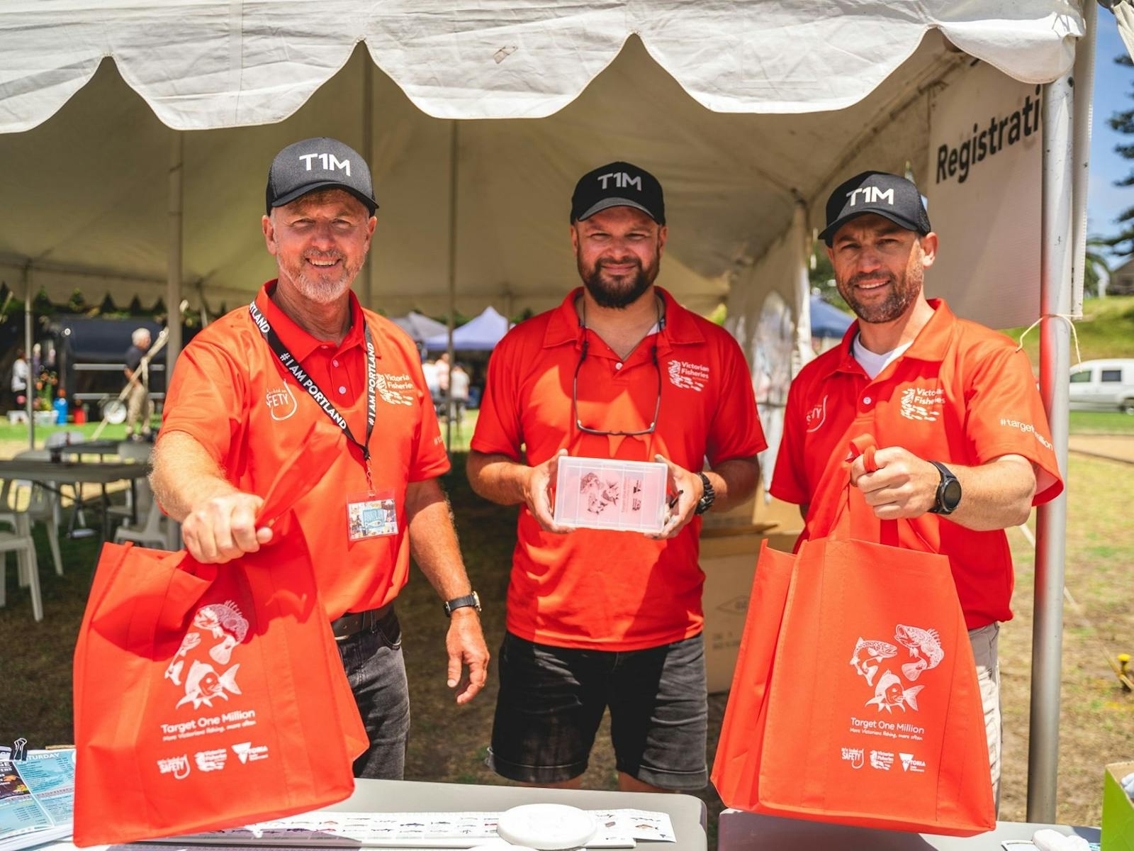 Victorian Fisheries Activity marquee