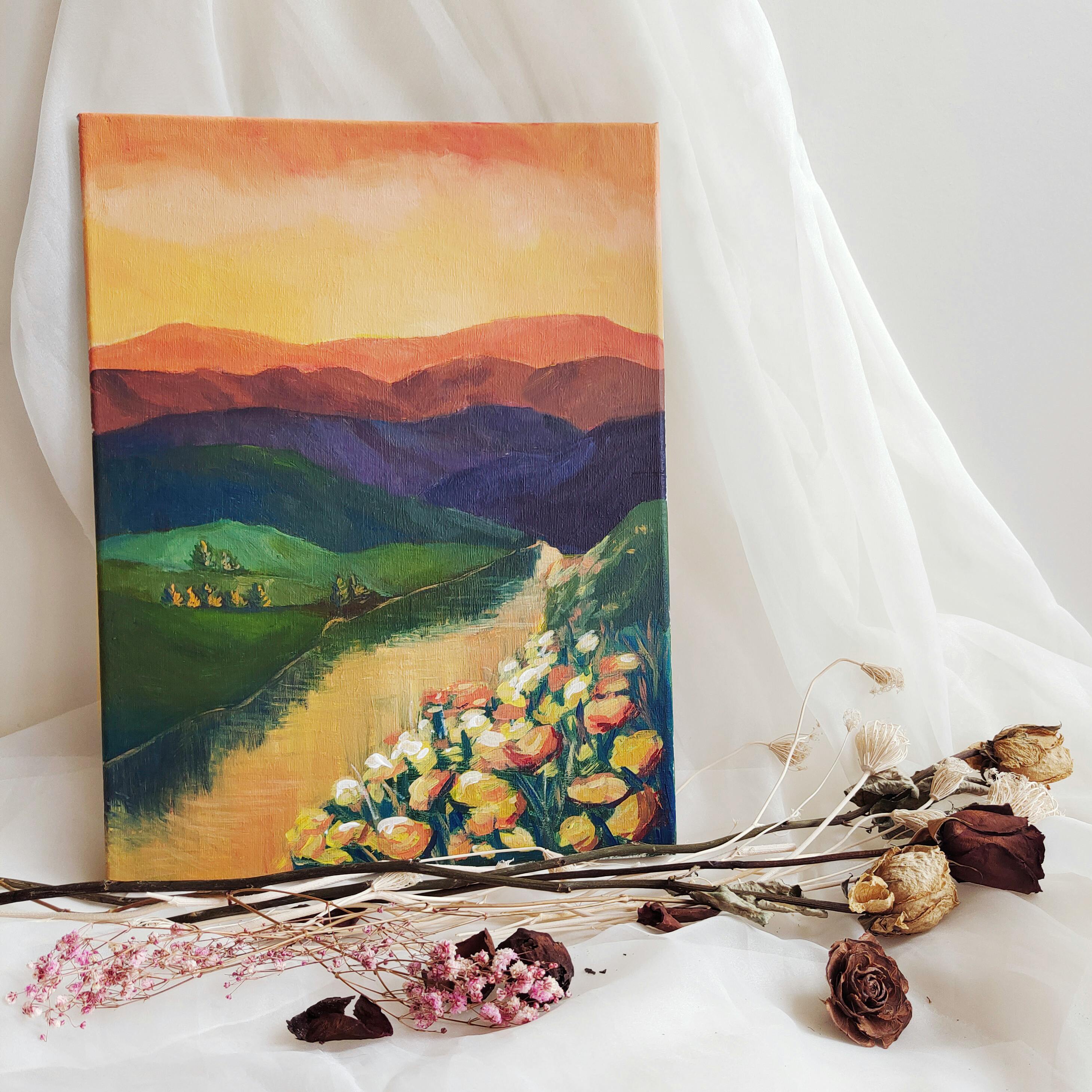 Acrylic Painting Class for Beginners