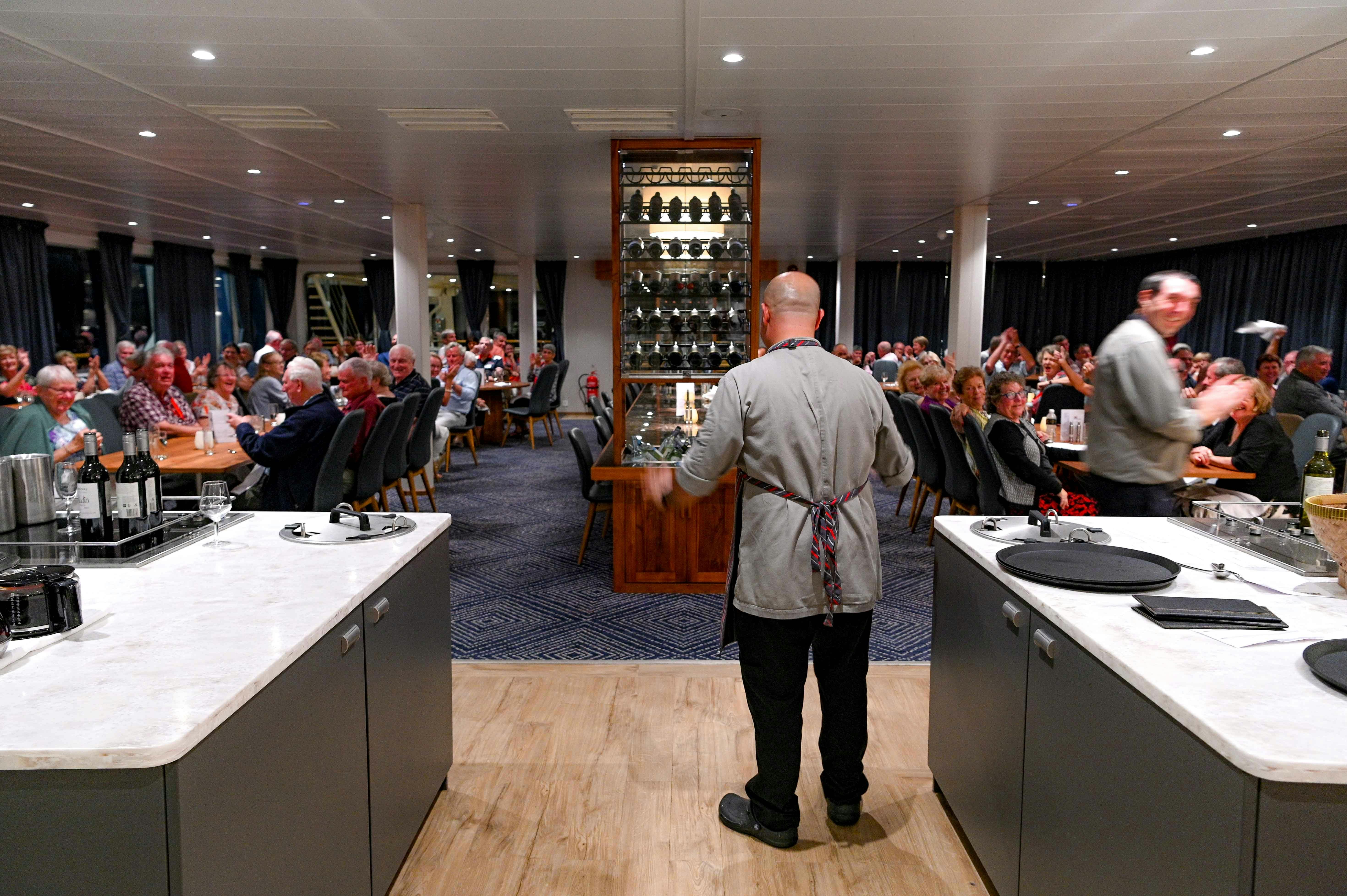 Signature Event - ‘Tastes of the Southern Ocean’ dinner onboard Coral Adventurer