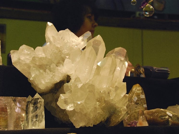 Stunning crystal on display