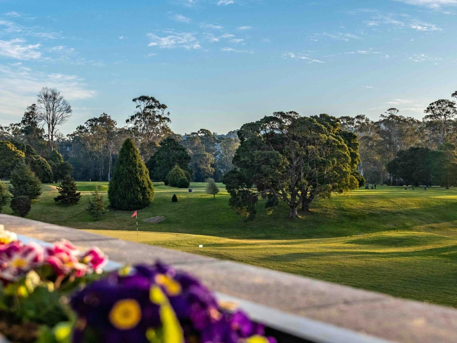 18th hole of the golf course