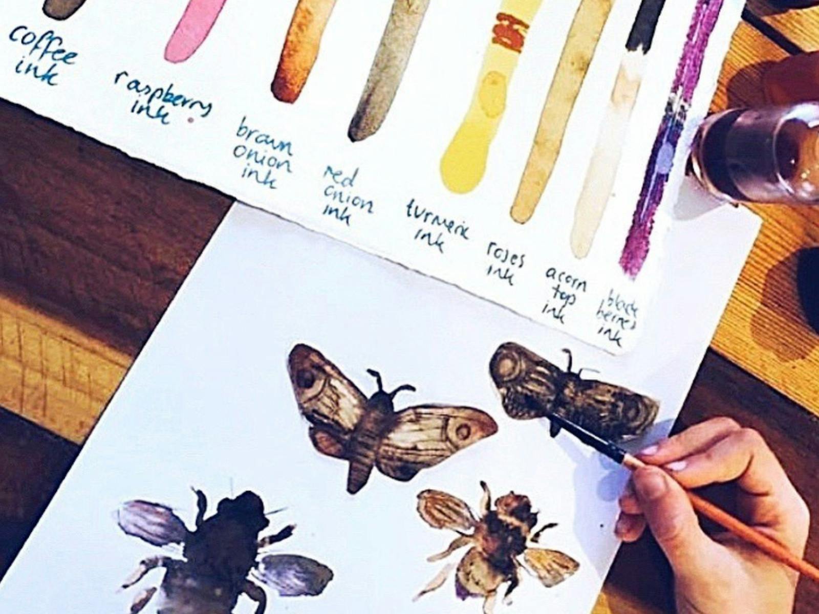 Botanical Ink Making