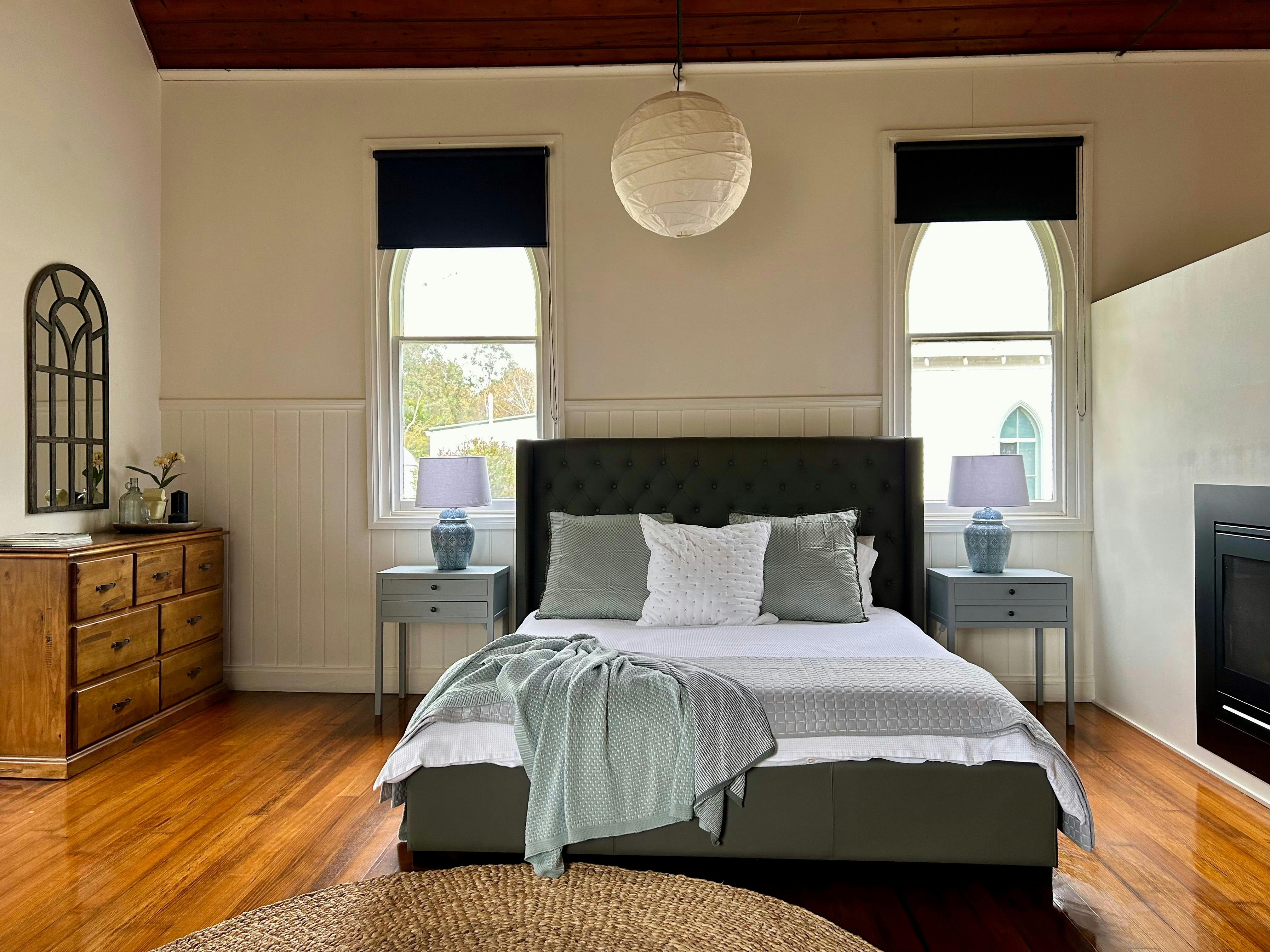 Traditional arched windows