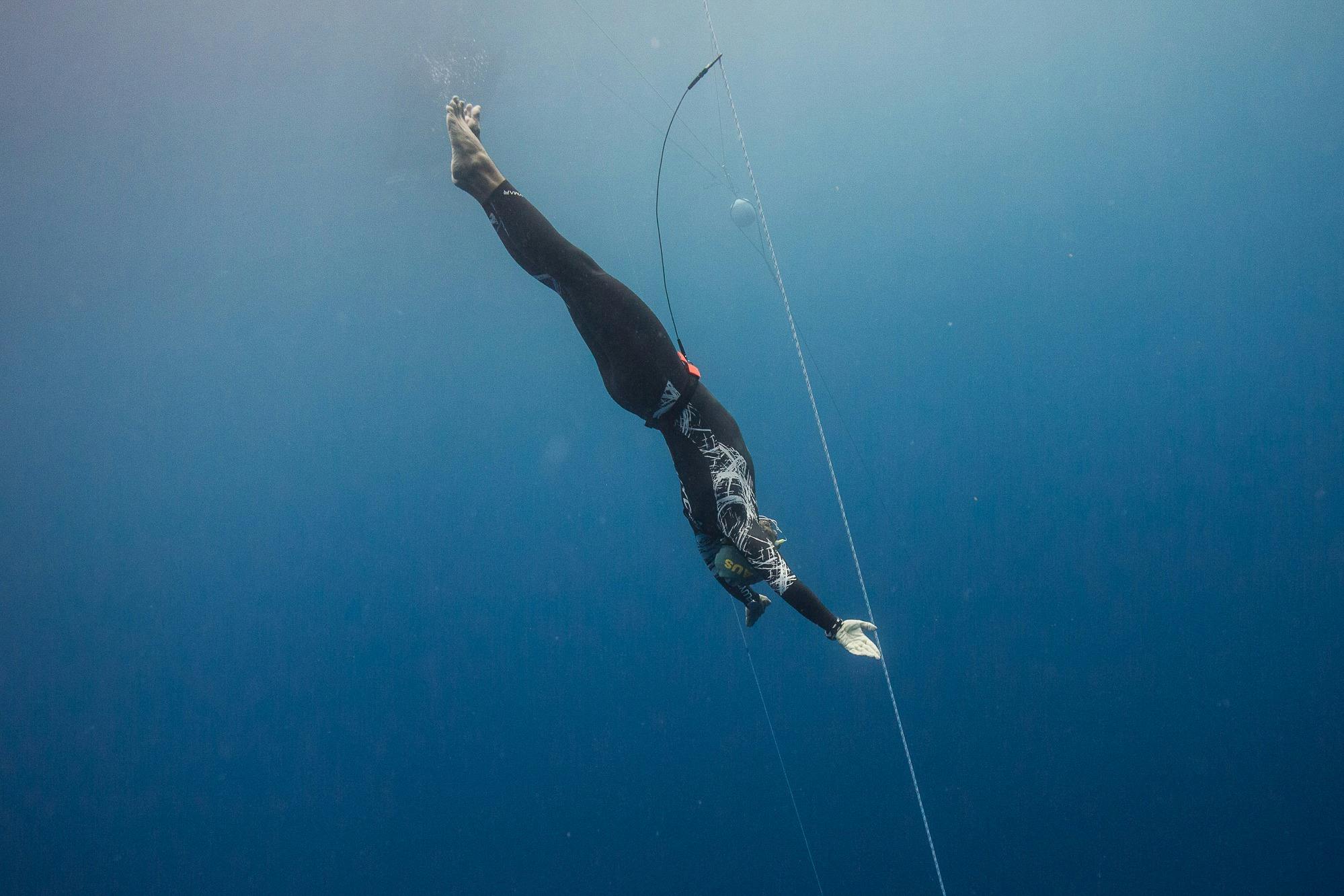 Freediving without fins