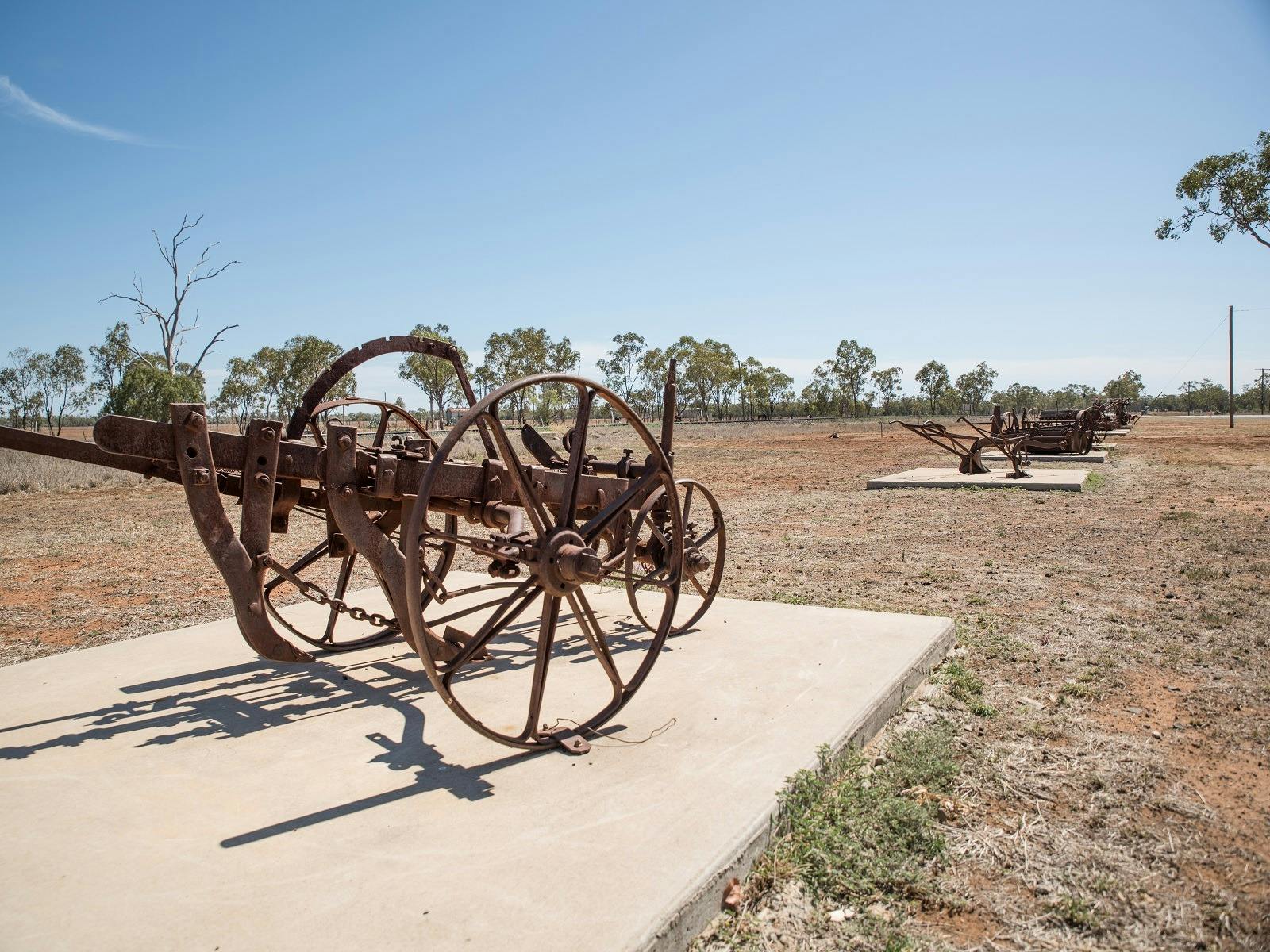 Dick Baker Shed & Old Machinery Display