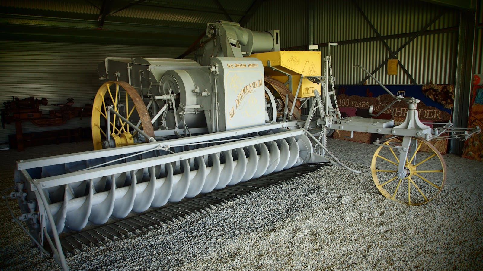 Headlie Taylor Header Museum and Blacksmiths Shop