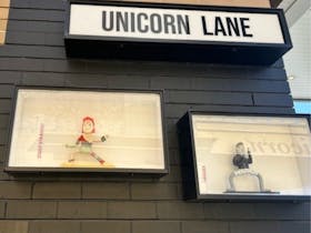 Street art in Unicorn Lane