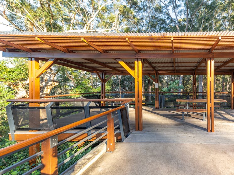 Accessible picnic shelter