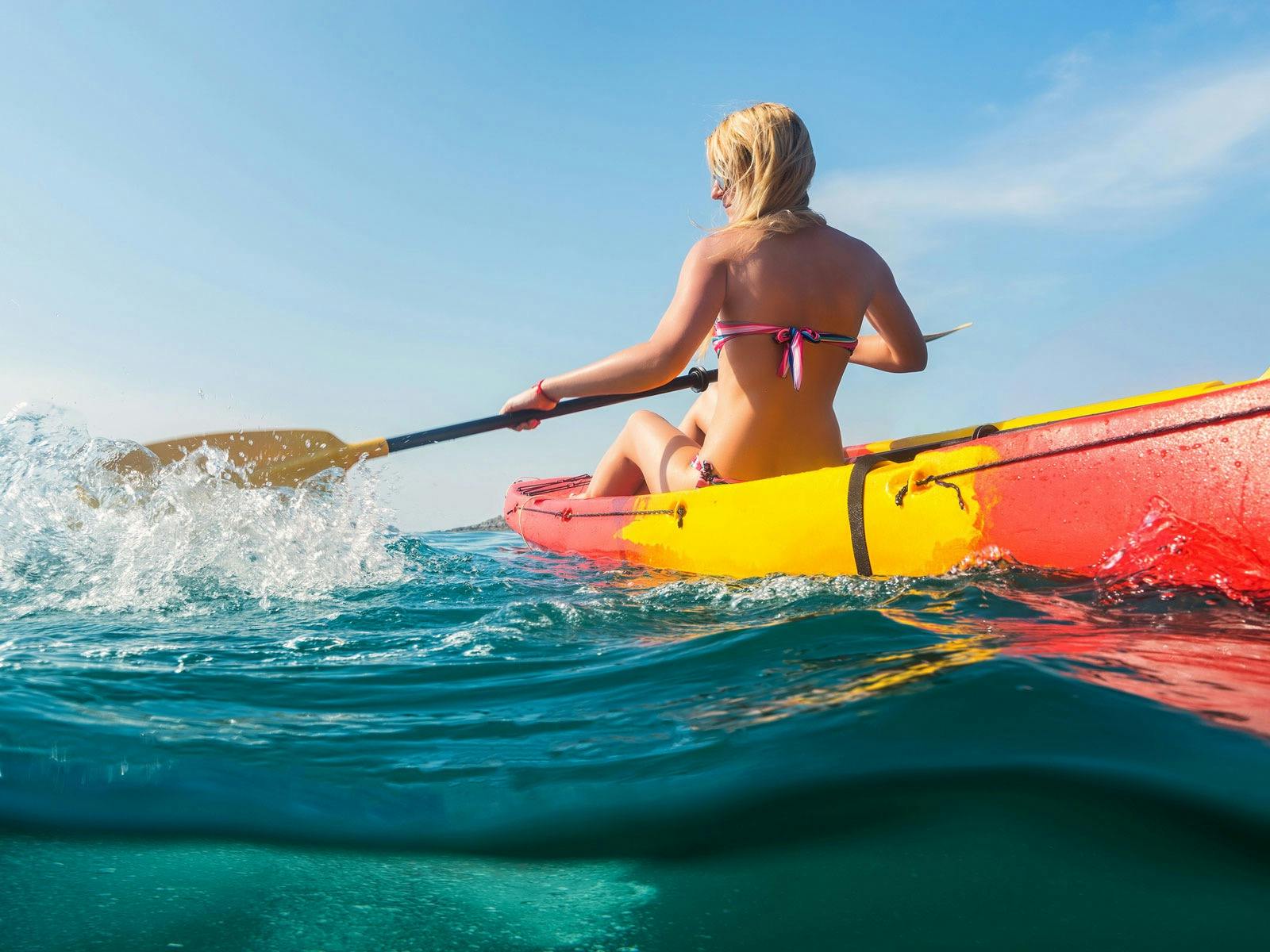 Underwater Scooter Adventure Kayak and Snorkel Tour