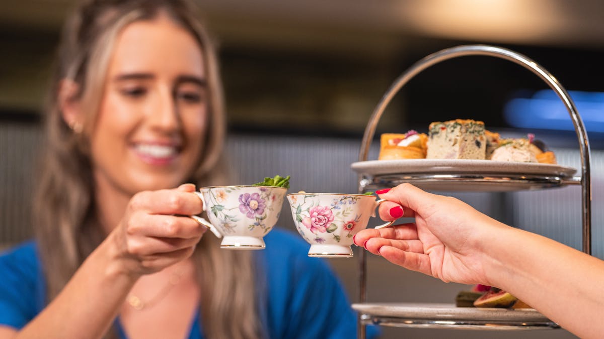 High tea