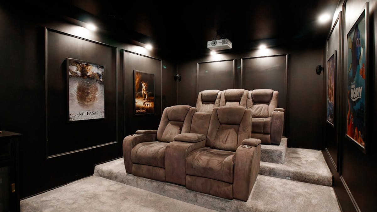 3 Bedroom home in Burleigh - Cinema Room