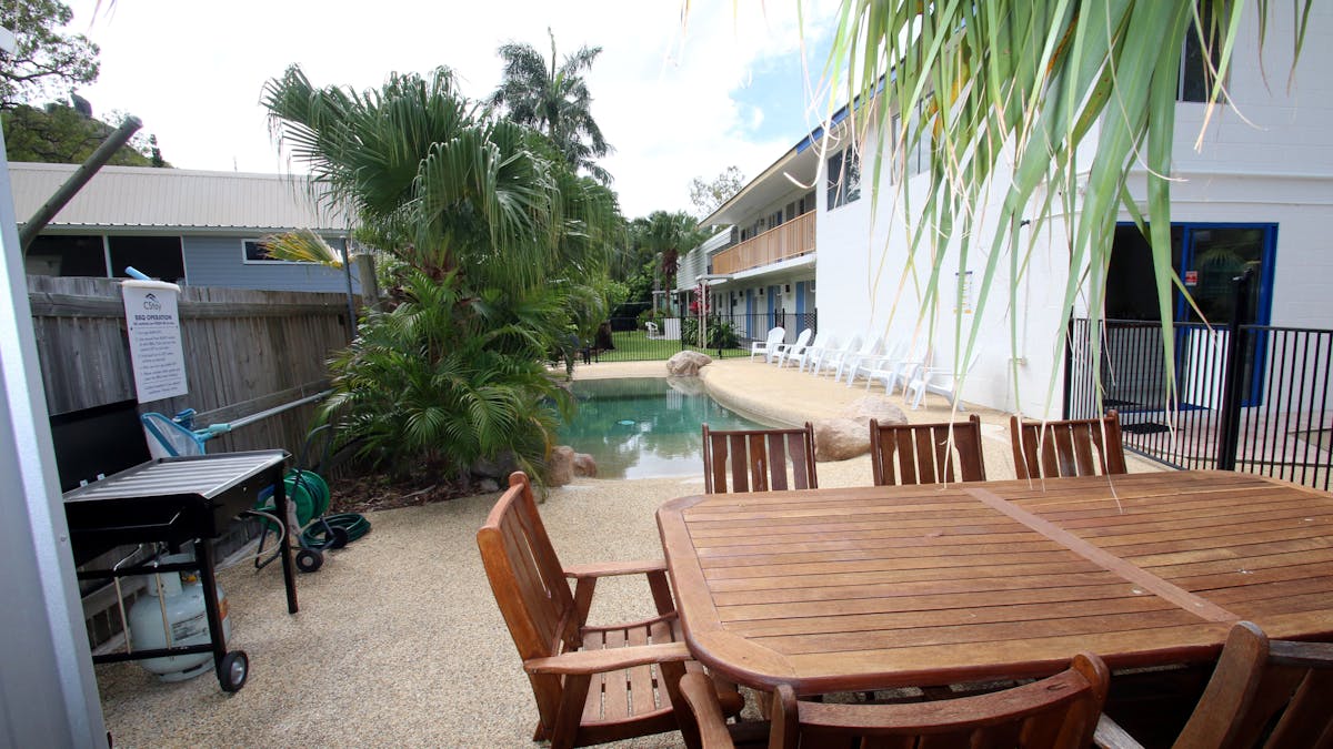 CStay BBQ and Pool Area