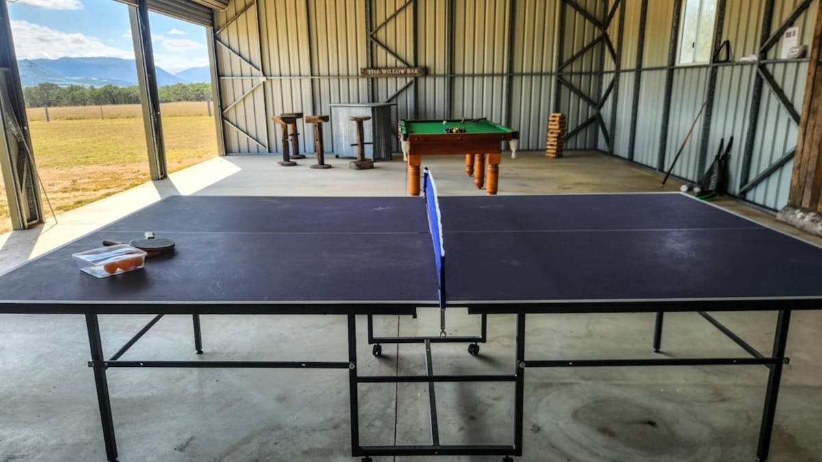 Games Room: fully equipped with pool table, table tennis, darts and 'bar'