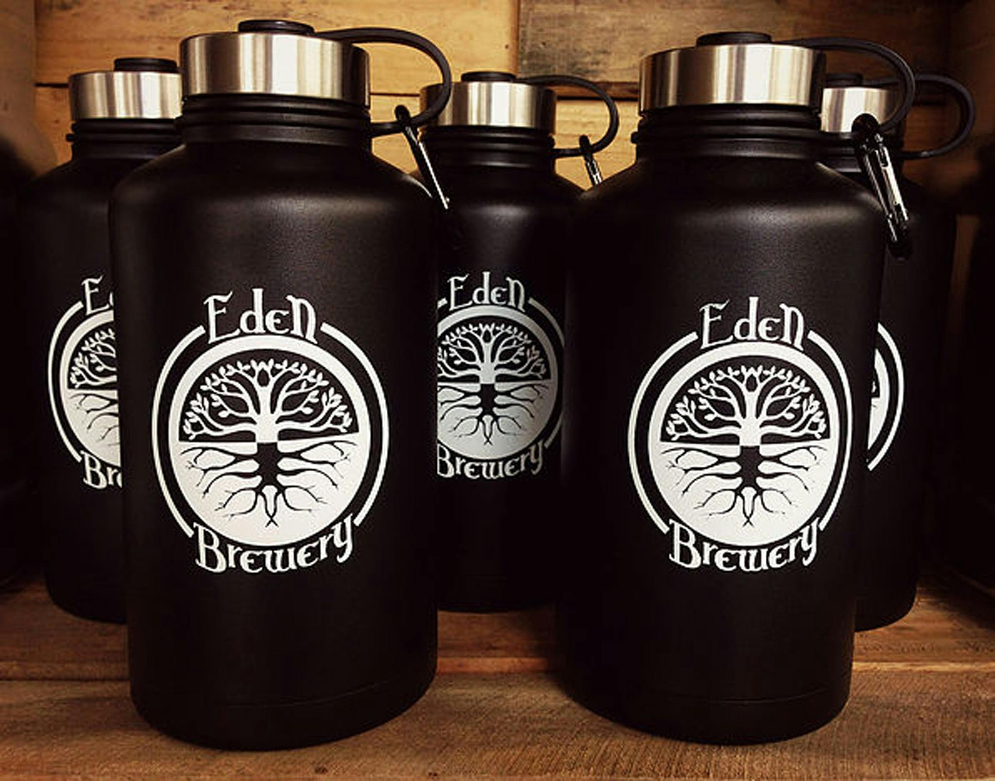 Eden Brewery Growlers