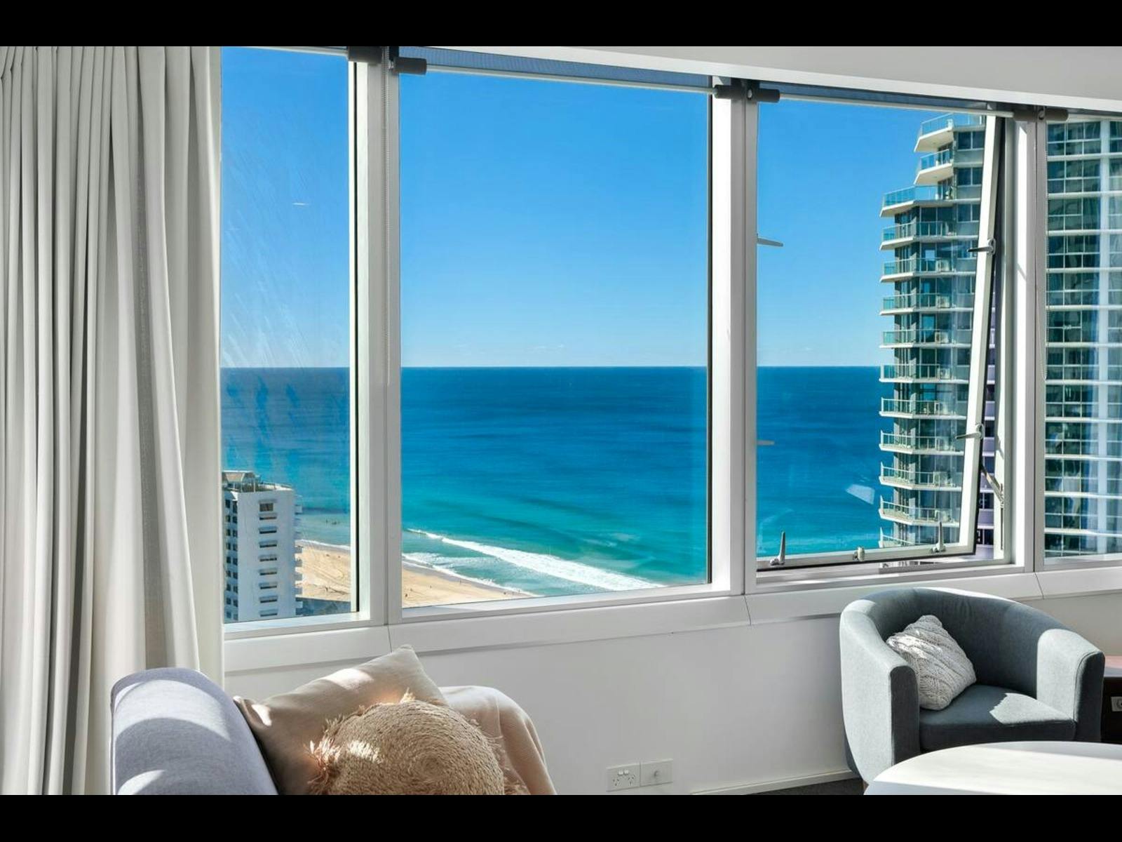 Living a room with a view Living a room with a view