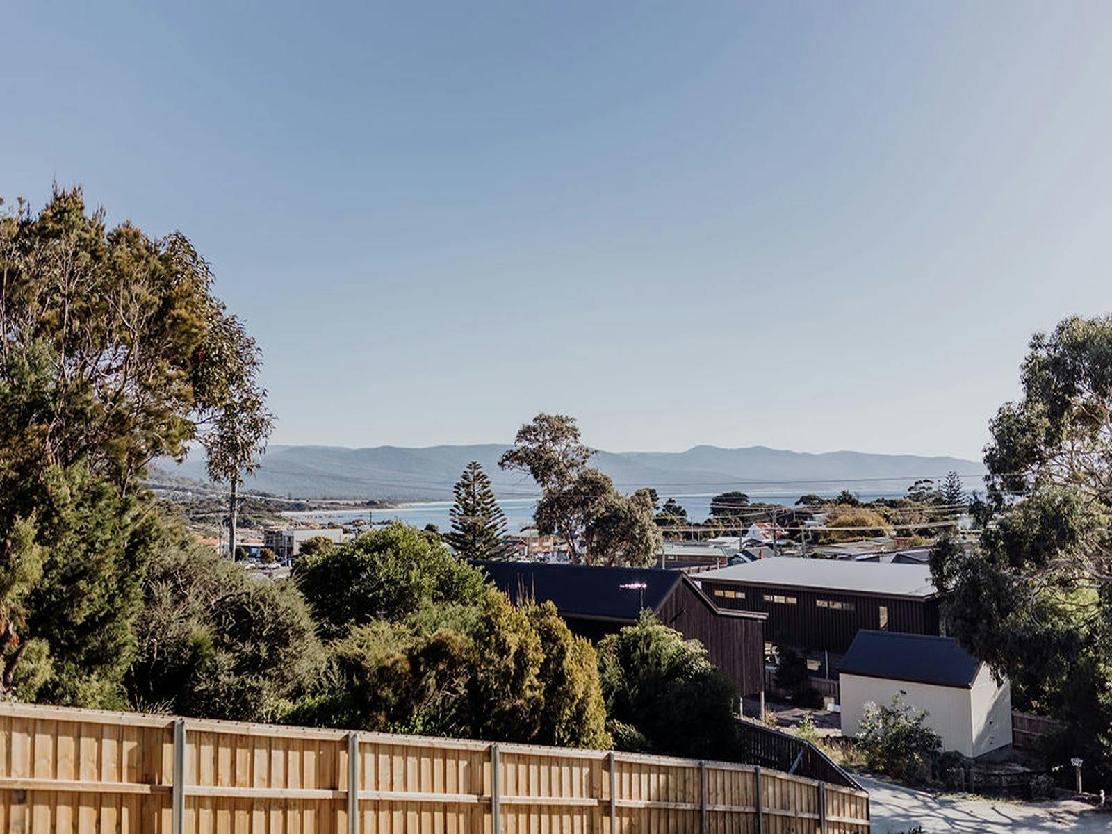 View from deck