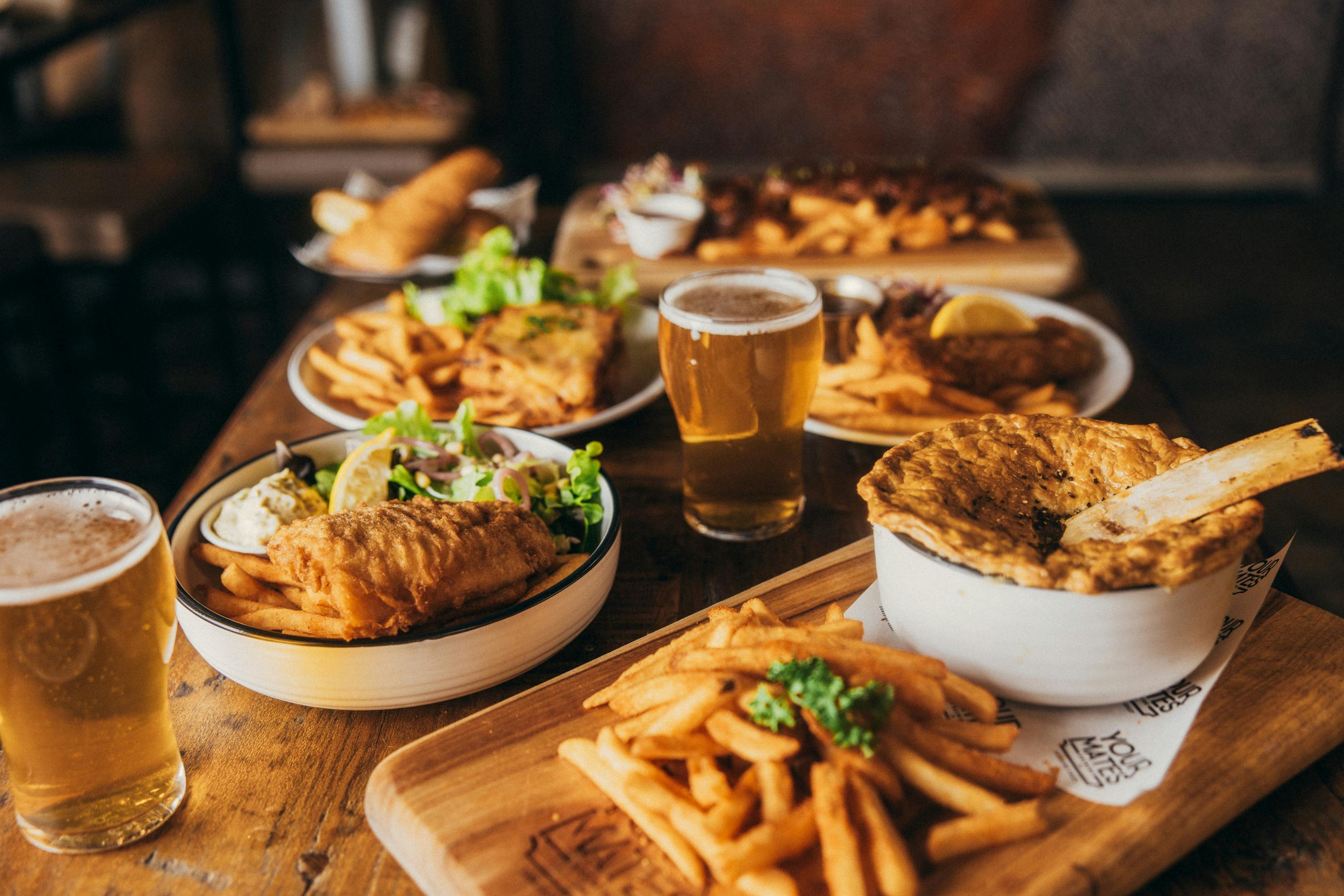 Your Mates BrewPub Menu