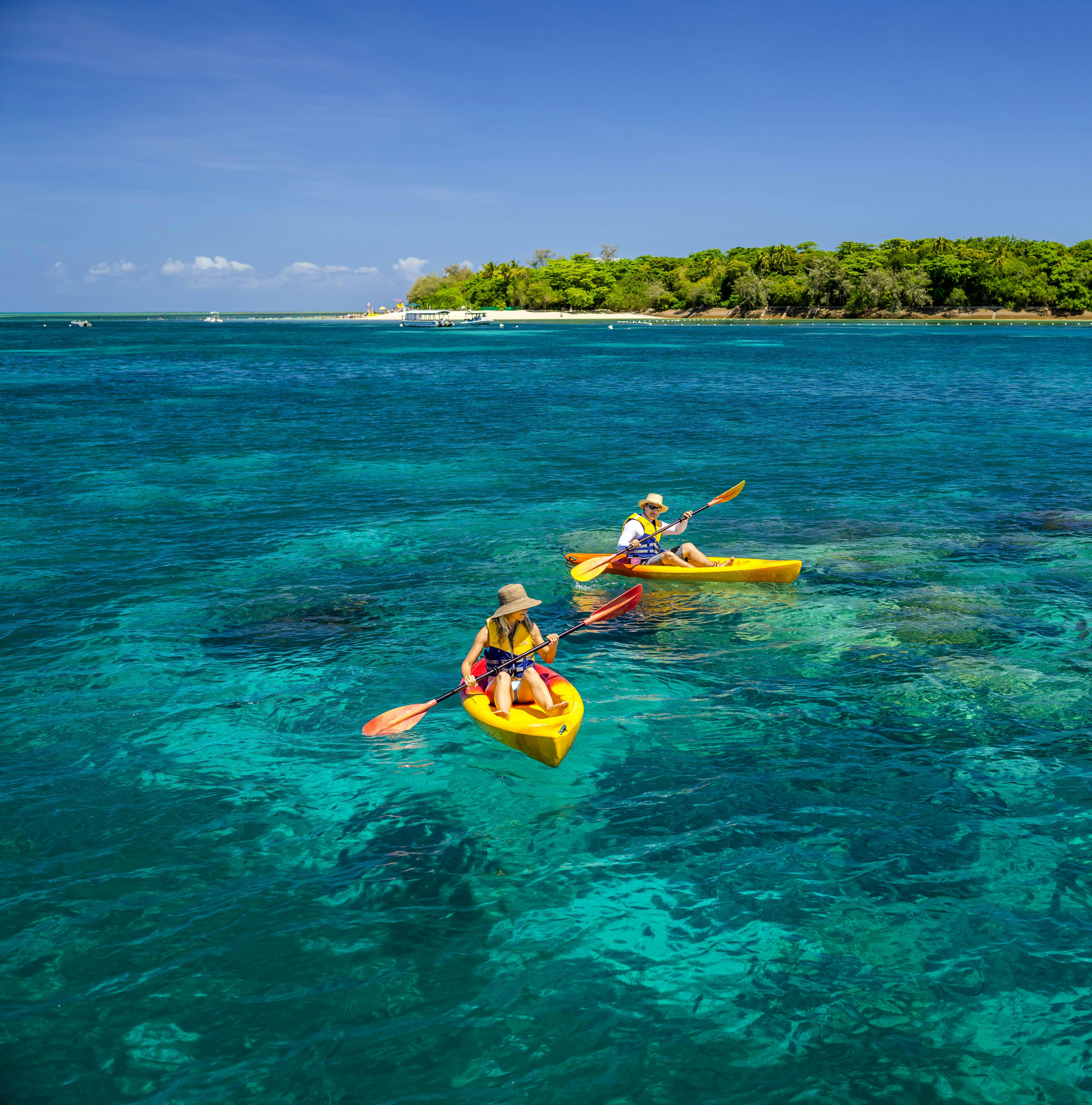 Kayaking Green Island