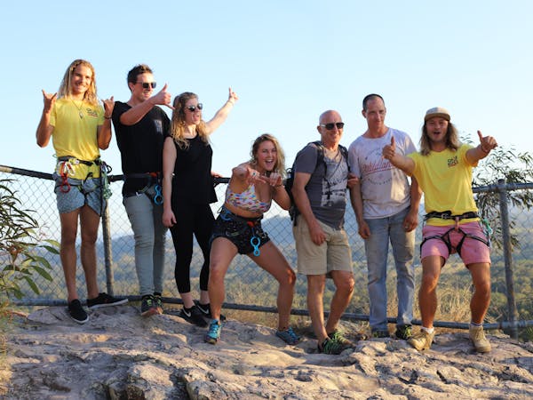 Amazing abseil adventure done and dusted