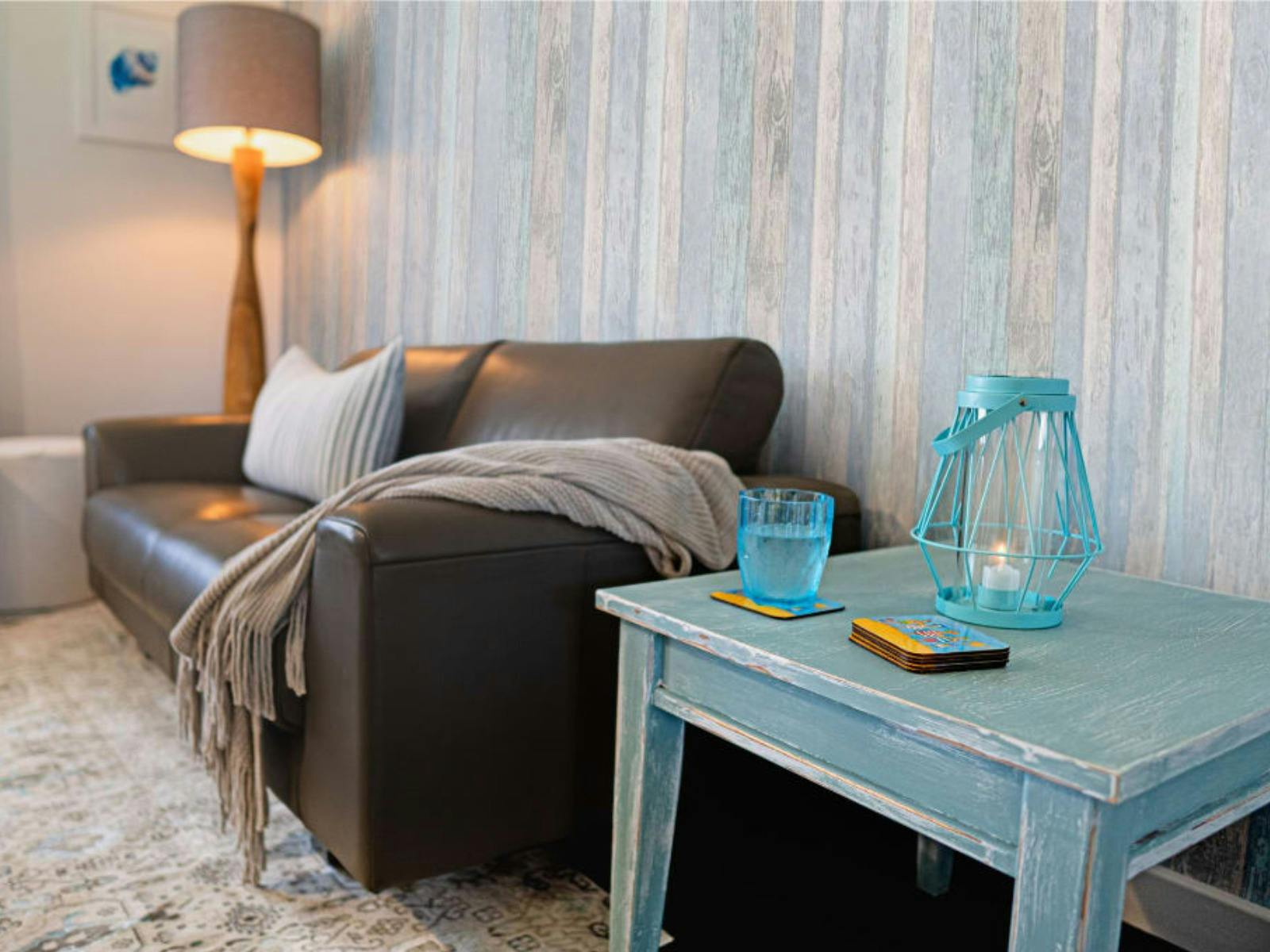 Coastal-style living room