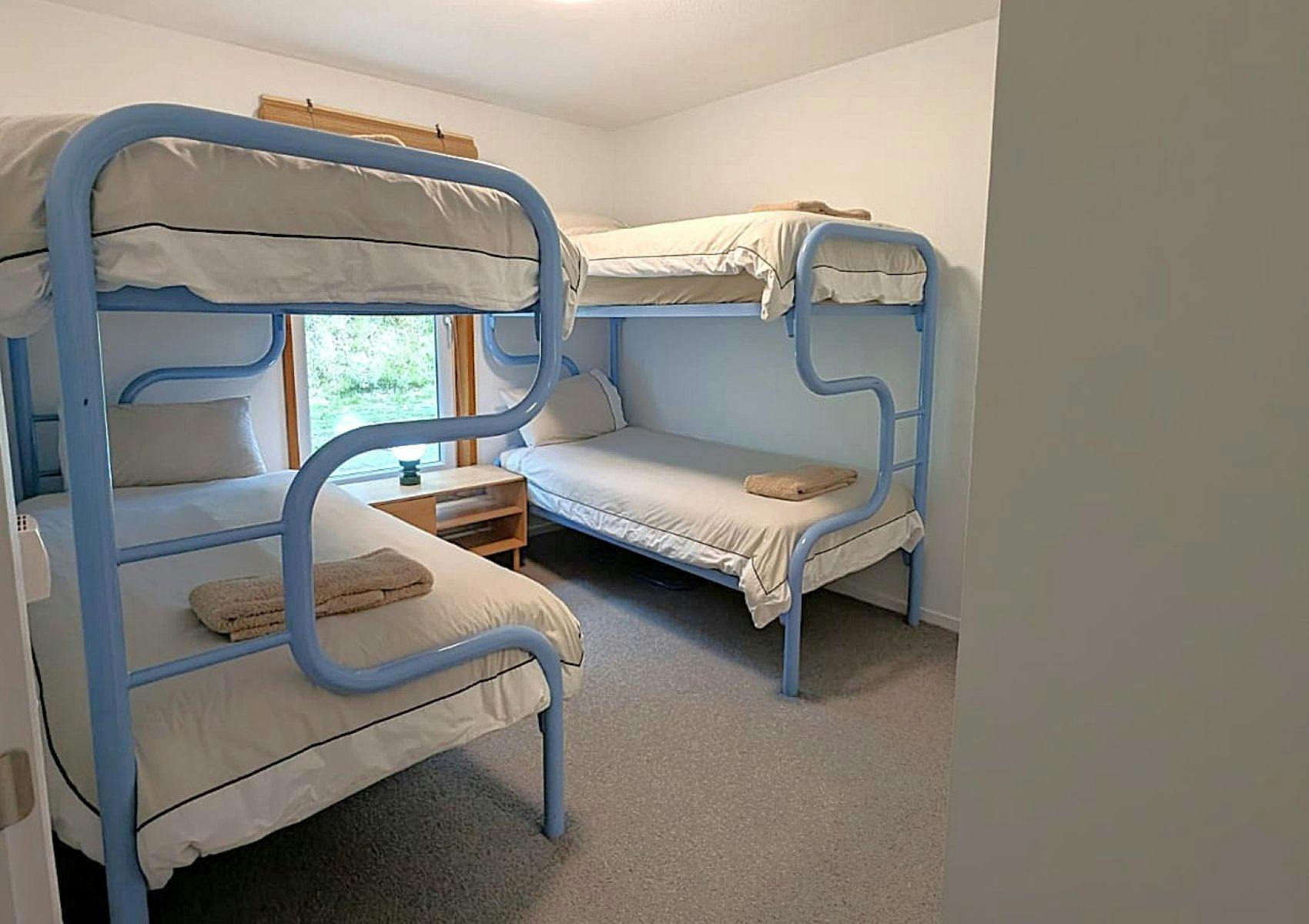 All Bunkrooms look out to the trees