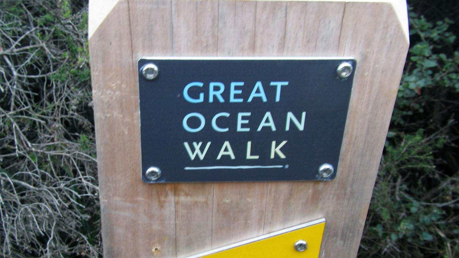Signs Great Ocean Walk Walk91