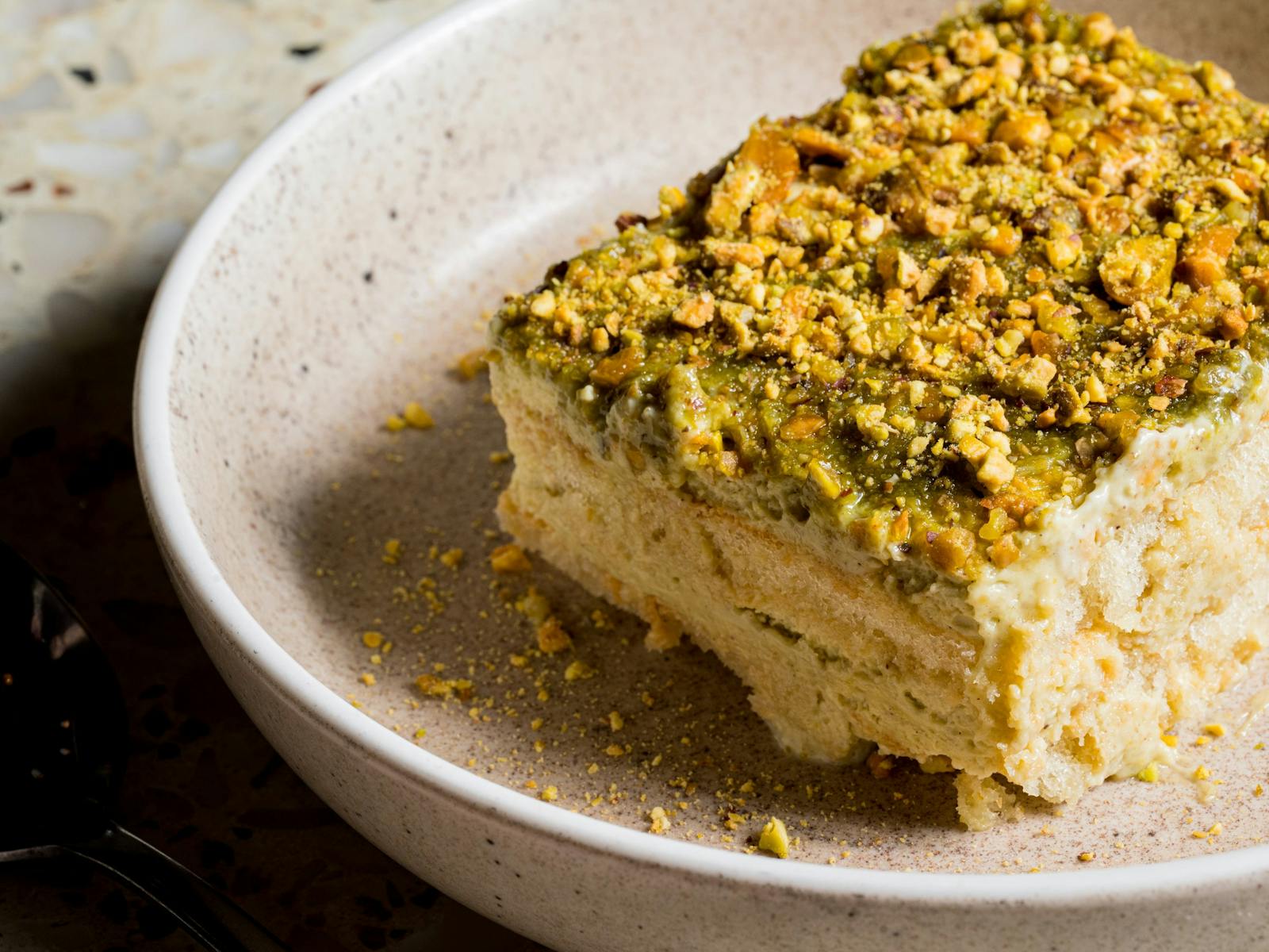 Matteo Downtown, Pistachio Tiramisu