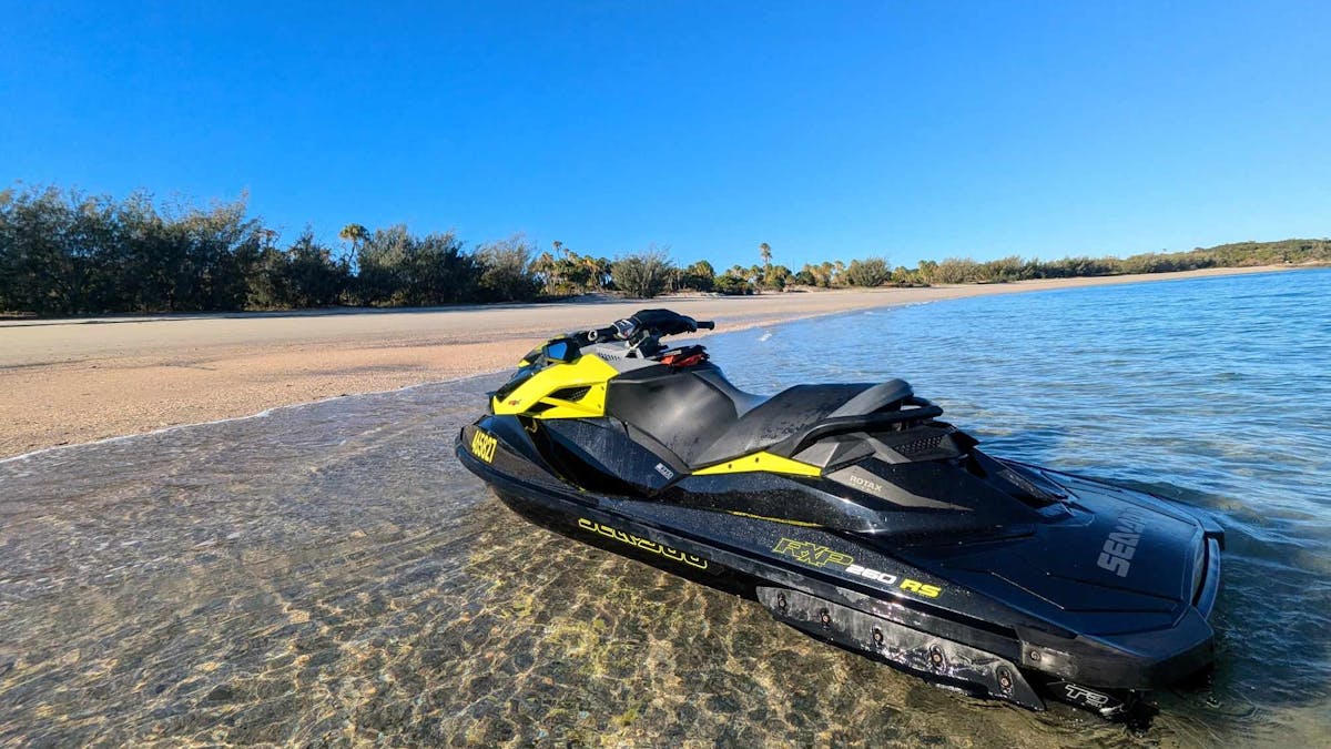 Jetski at North Keppel Island