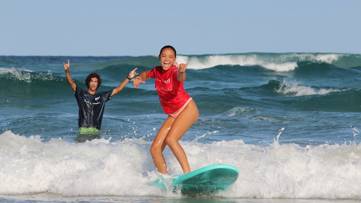 Surf lessons Gold Coast