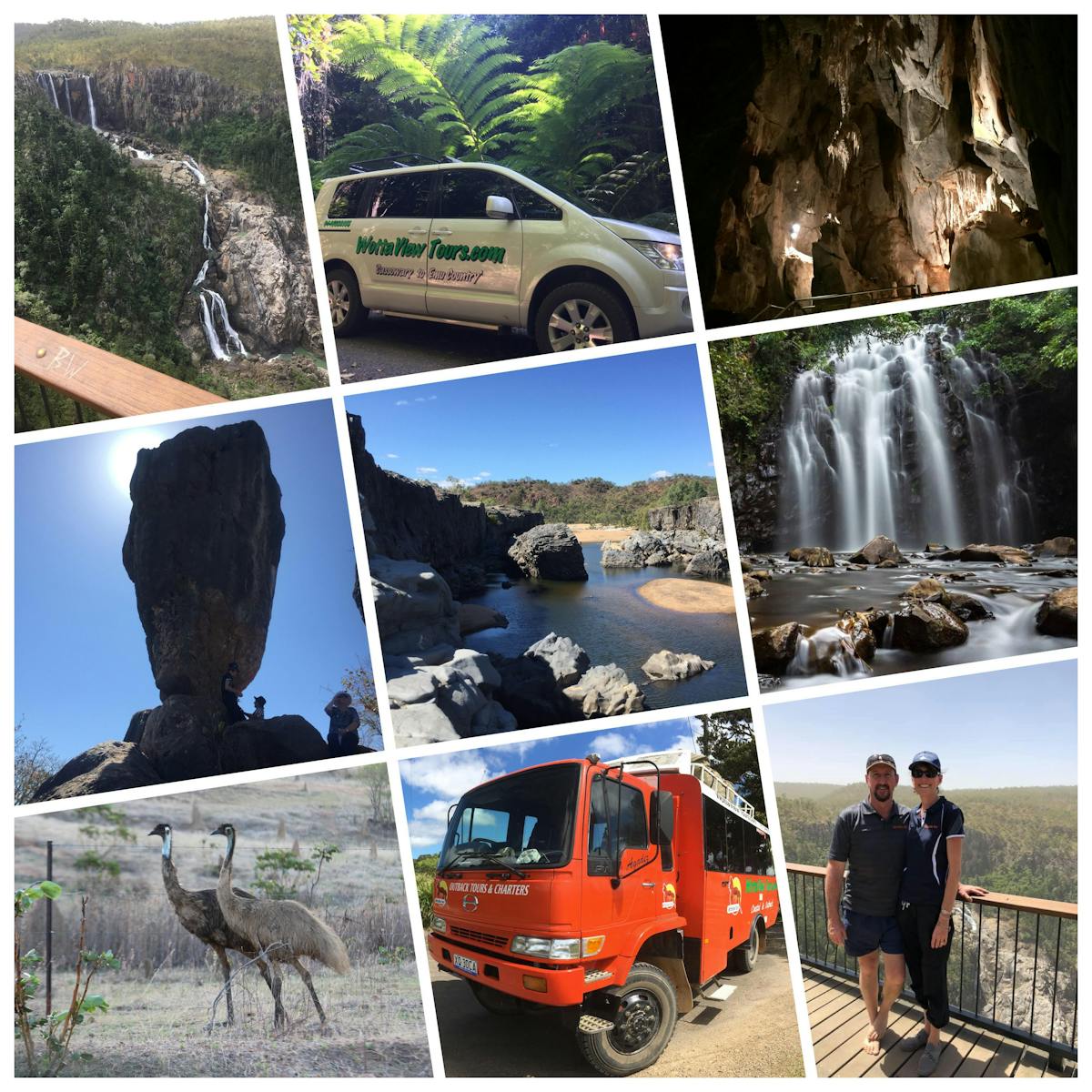 Our vehicles, our staff and out stunning locations. Wottaview Tours from Cassowary to Emu Country