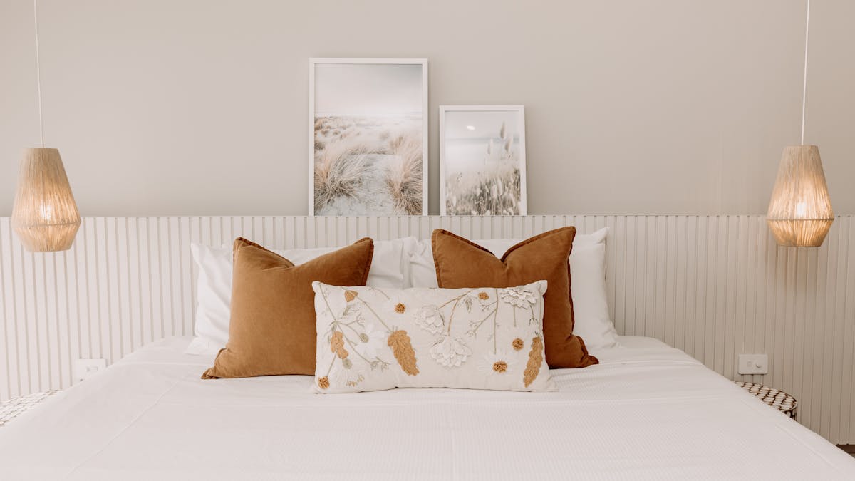Example bed setting