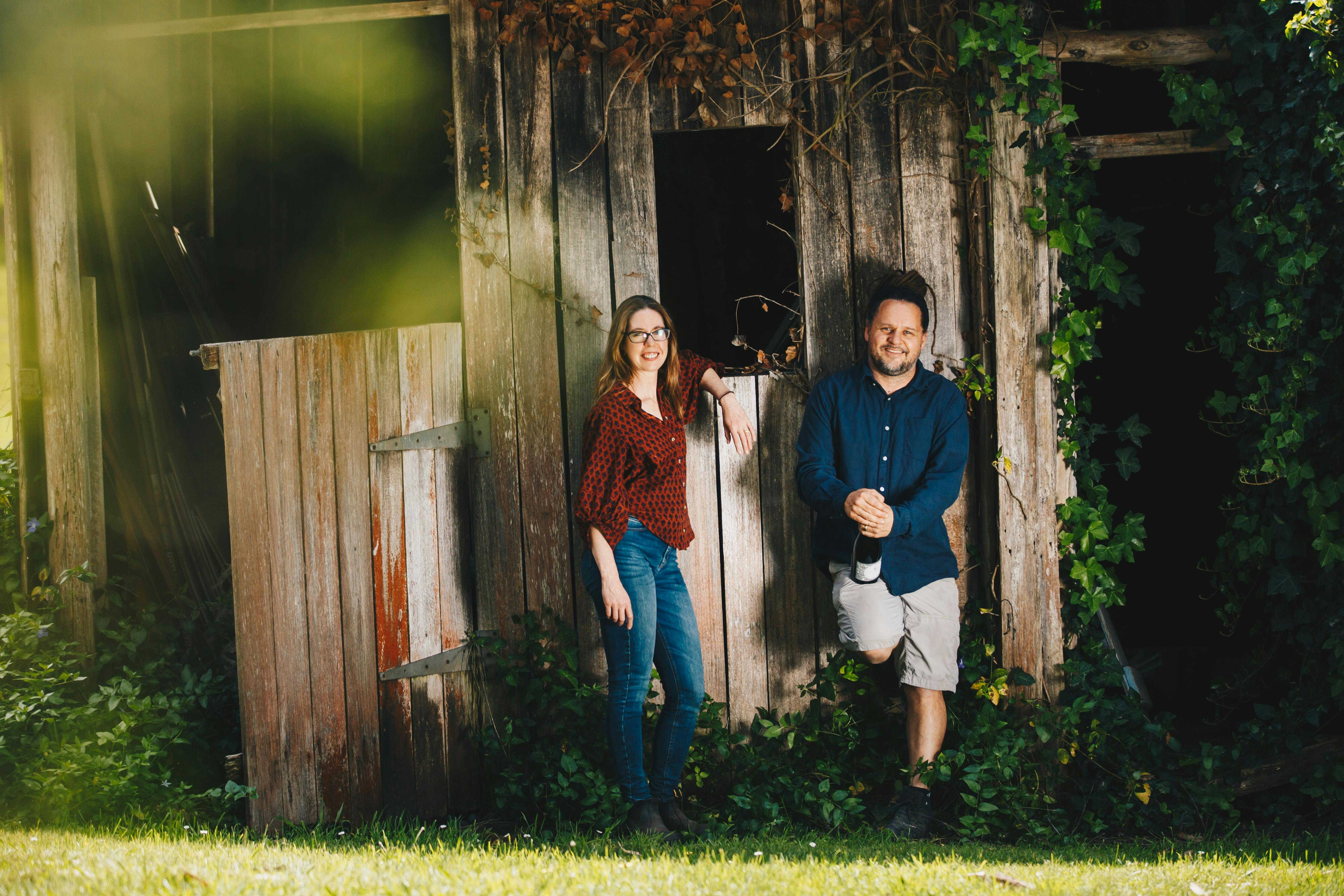 Delamere owners and winemakers Fran Austin and Shane Holloway