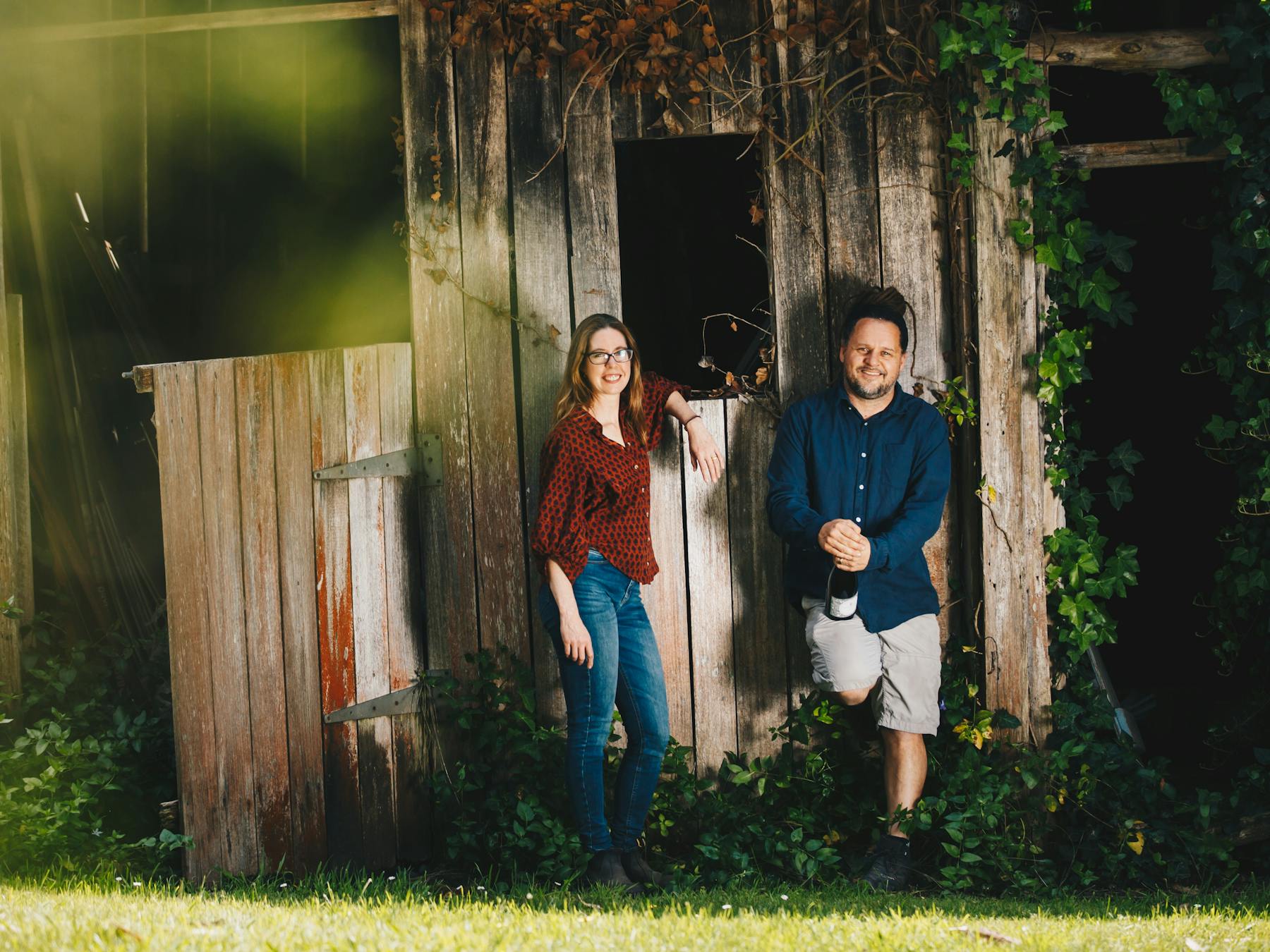 Delamere owners and winemakers Fran Austin and Shane Holloway