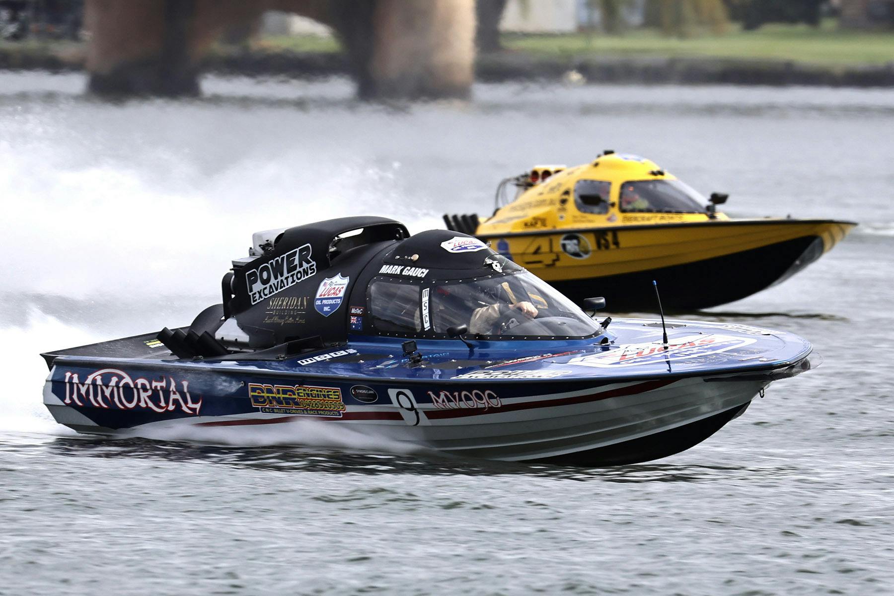 All the action happens just metres off the Yarrawonga foreshore providing a fantastic spectacle