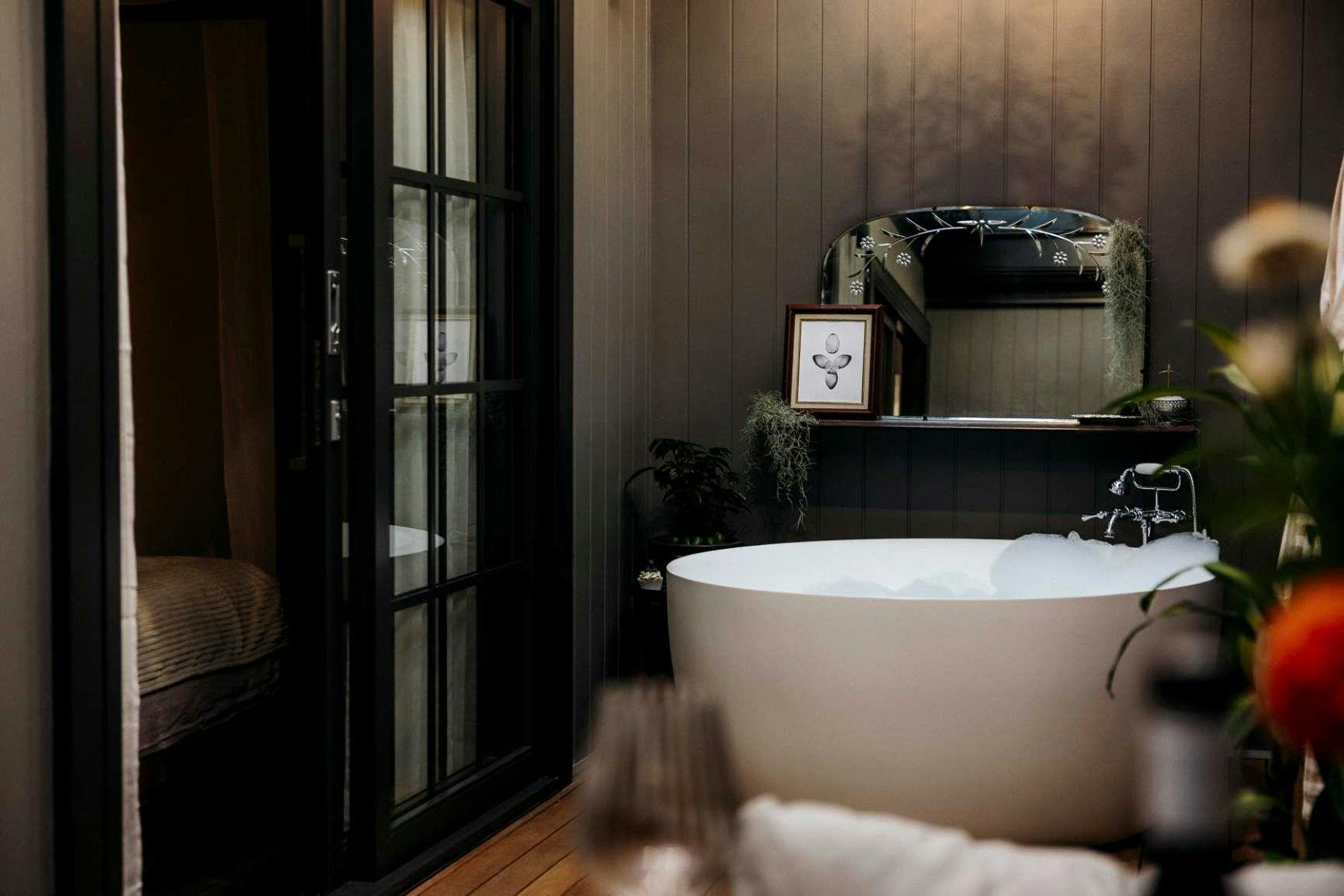 take a soak in the bath big enough for 2