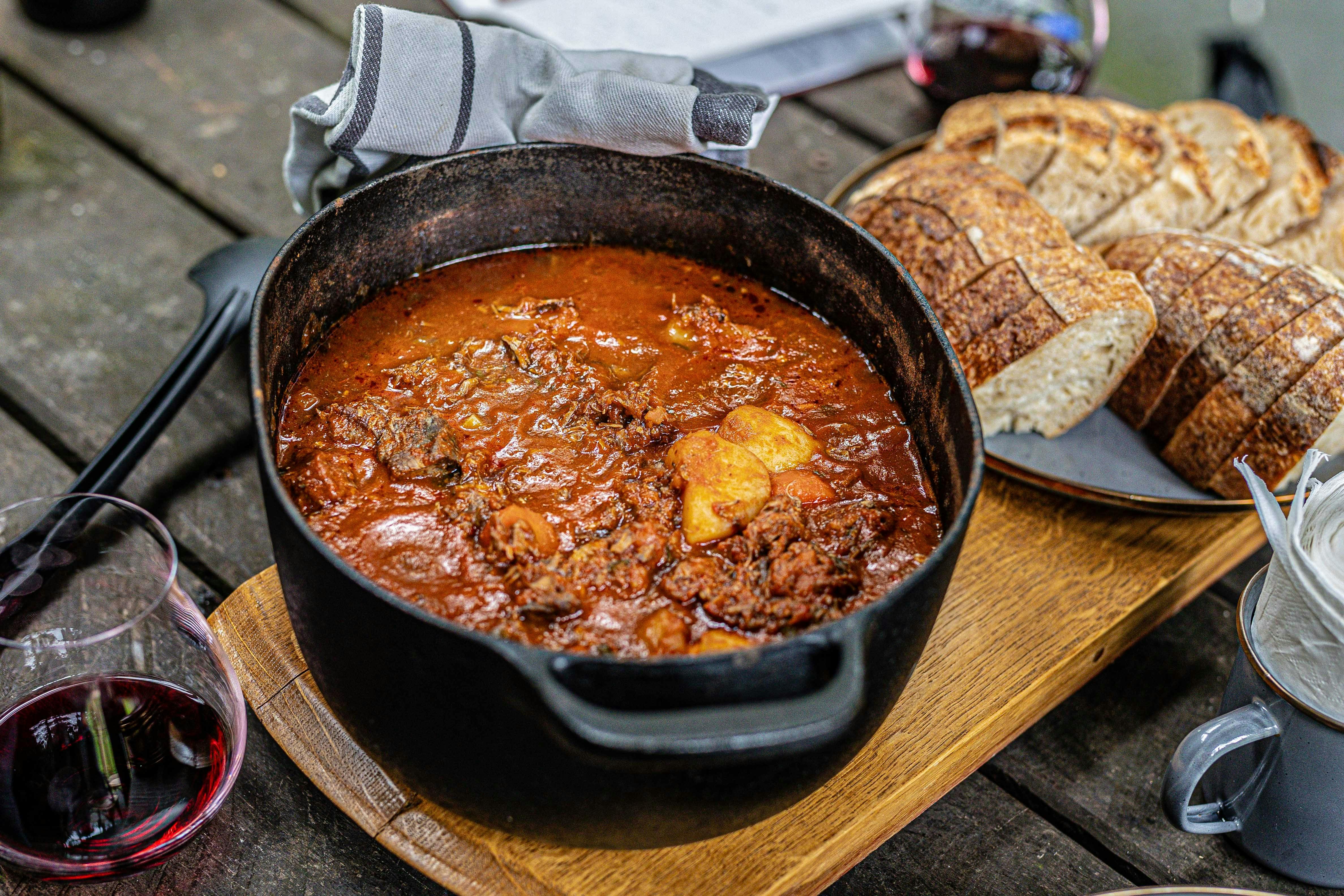 South West lamb stew post ride