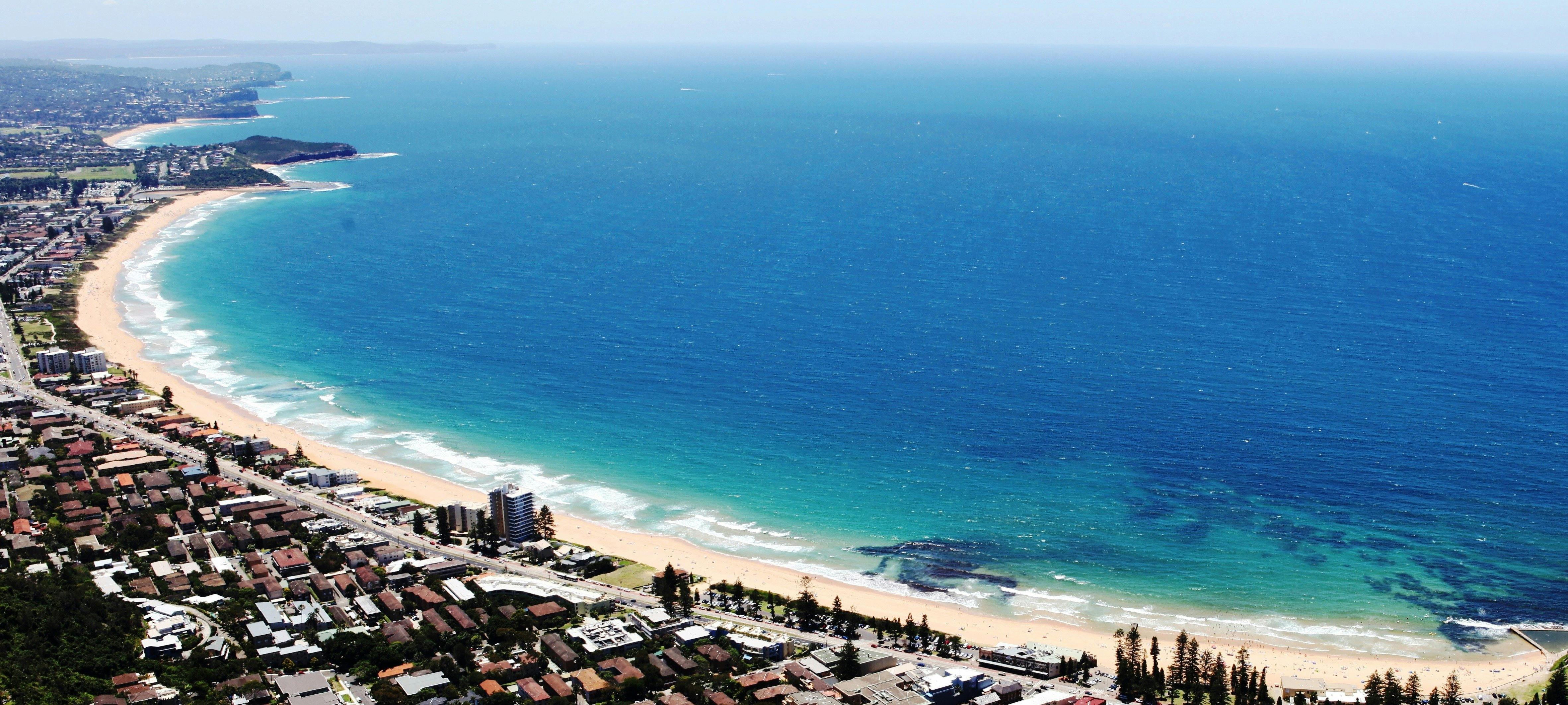 シドニー、ボンダイビーチ、ホークスベリー上空の遊覧飛行（45分）