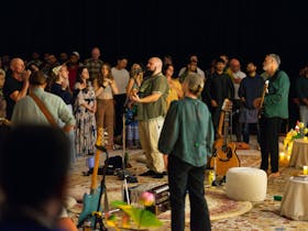 Group of people singing