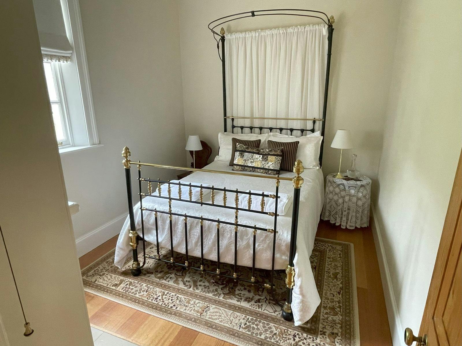 Main bedroom including double bed with award winning Emma Mattress