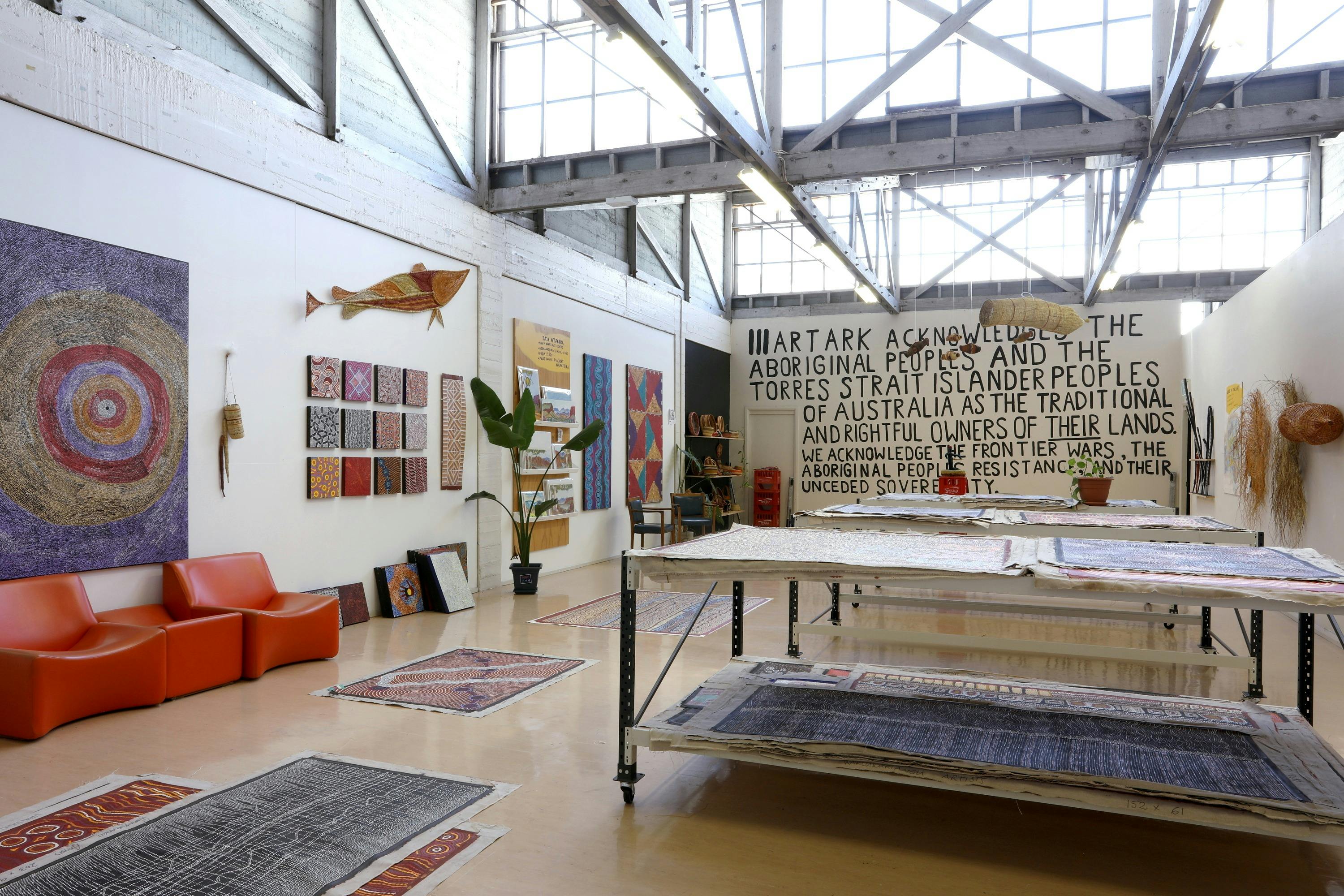 Aboriginal Art Gallery view