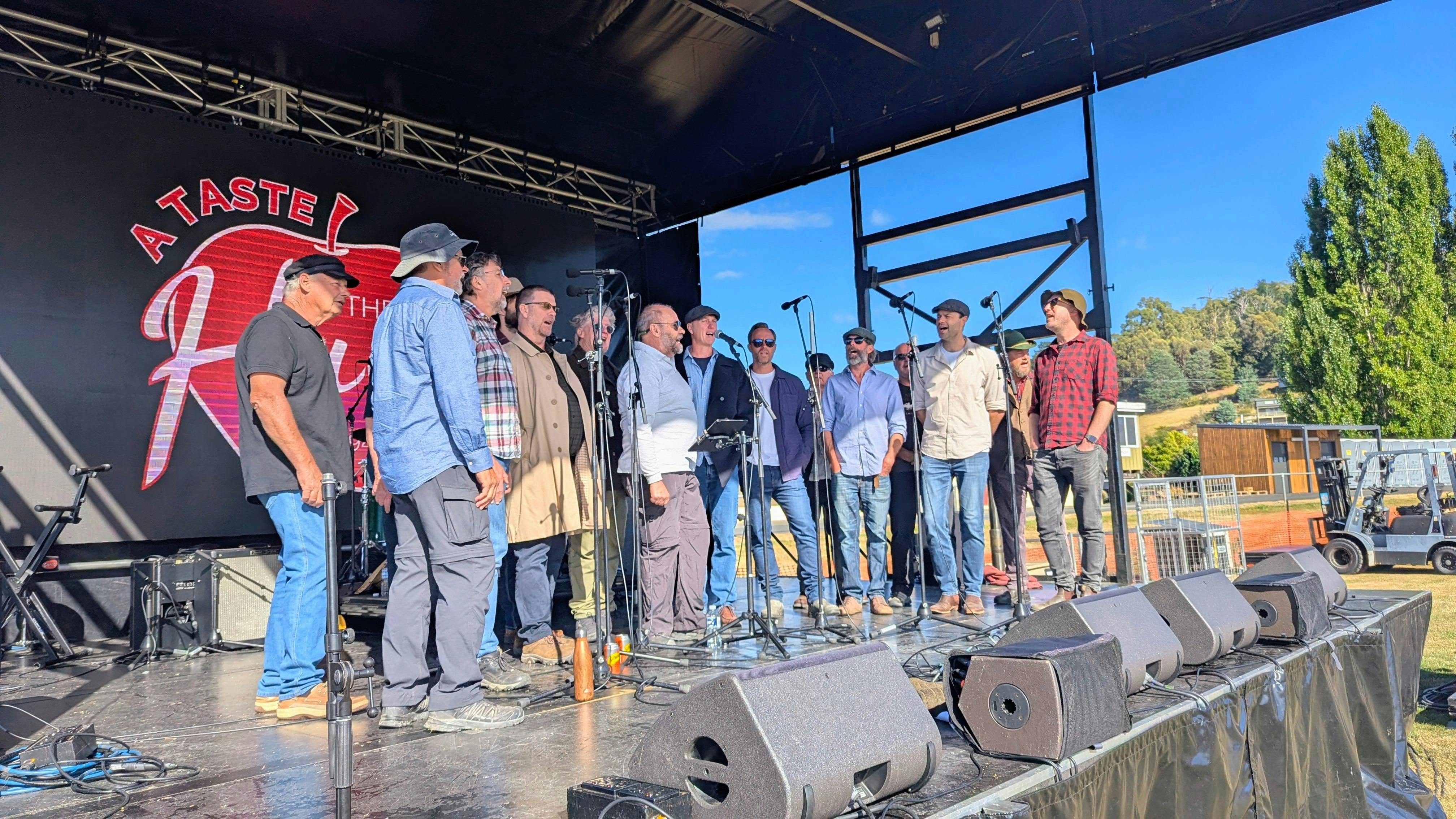 A photo of a The Stranded Wailers singing group