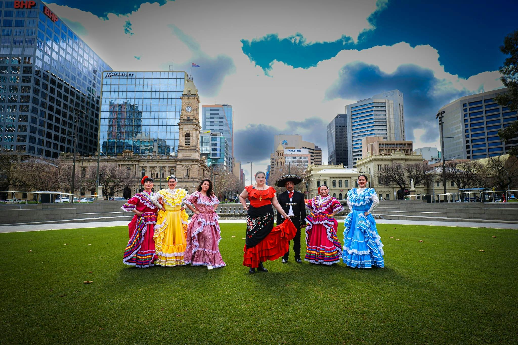 Latin Art Performers in 2026 from El Salvador, Mexico, Colombia, and Venezuela at Victoria Square