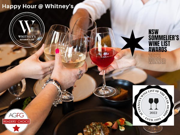 Whitney's Restaurant & Bar ~ Happy Hour